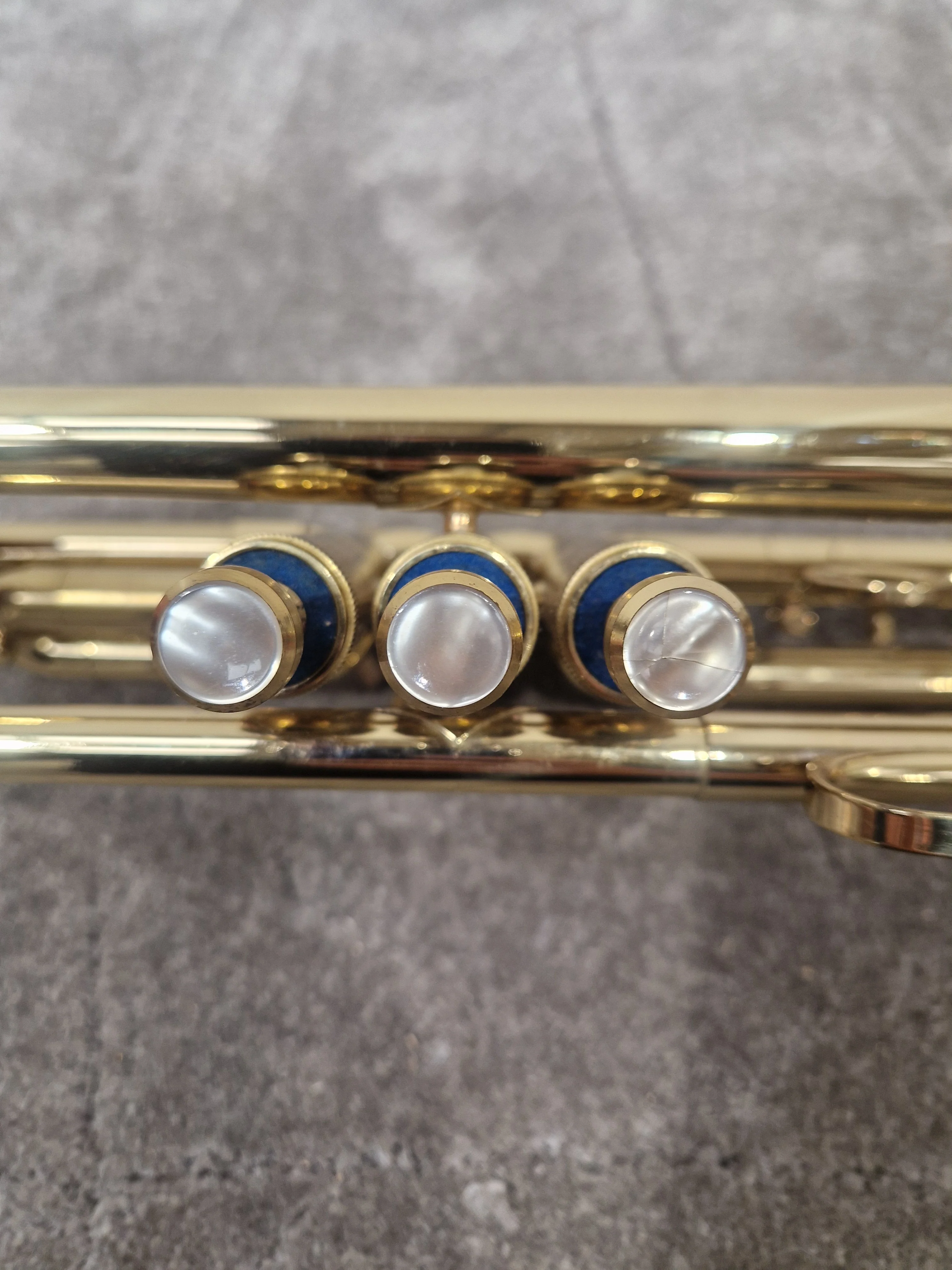 Amati Kraslice ATR 201 Trumpet - Bb Key, Gold Lacquer - Excellent w/ Hard Case - Image 8