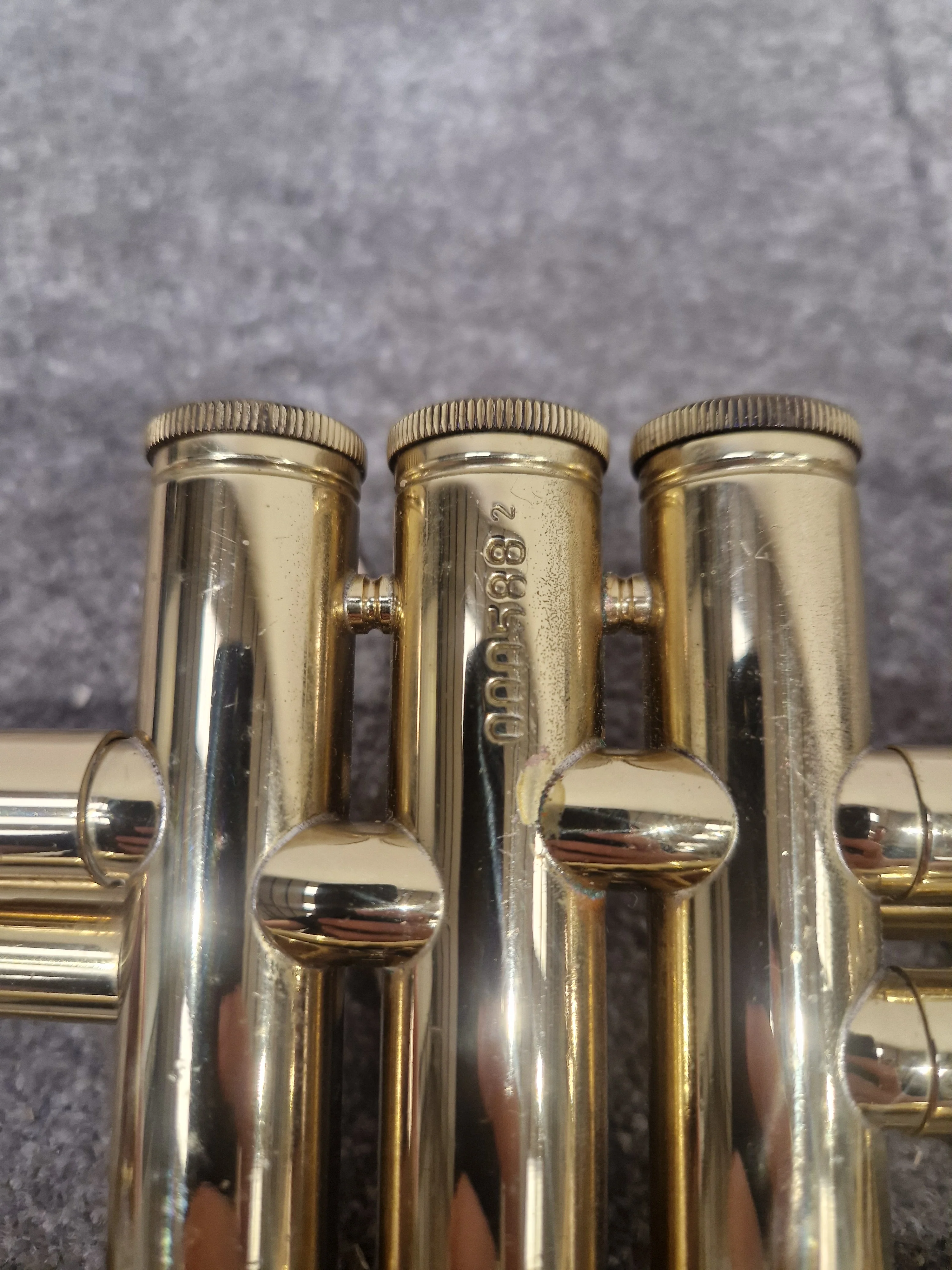 Amati Kraslice ATR 201 Trumpet - Bb Key, Gold Lacquer - Excellent w/ Hard Case - Image 9