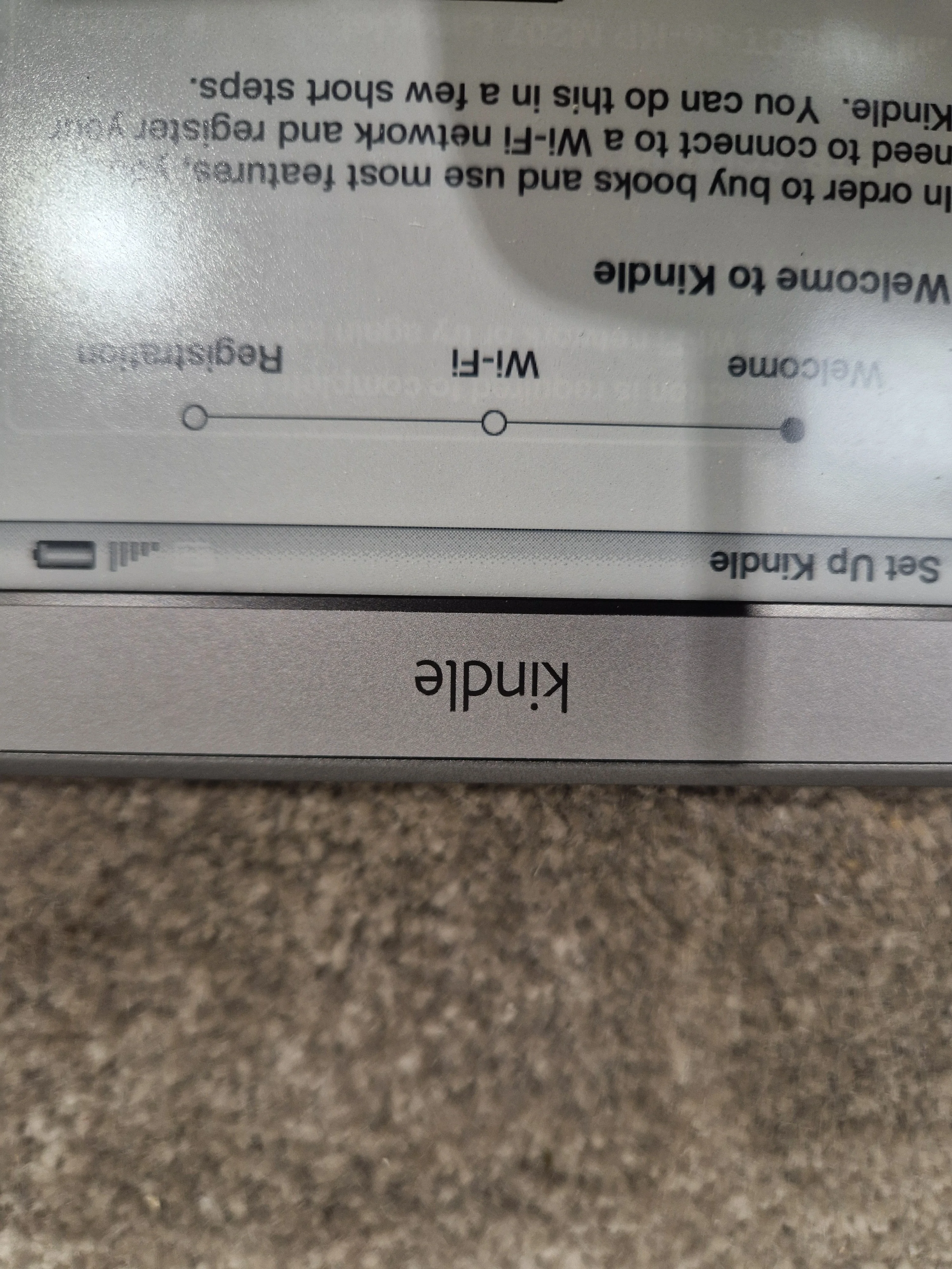 Amazon Kindle Grey E-Reader - 6" Display, Wi-Fi - Good w/ Power Supply - Image 7