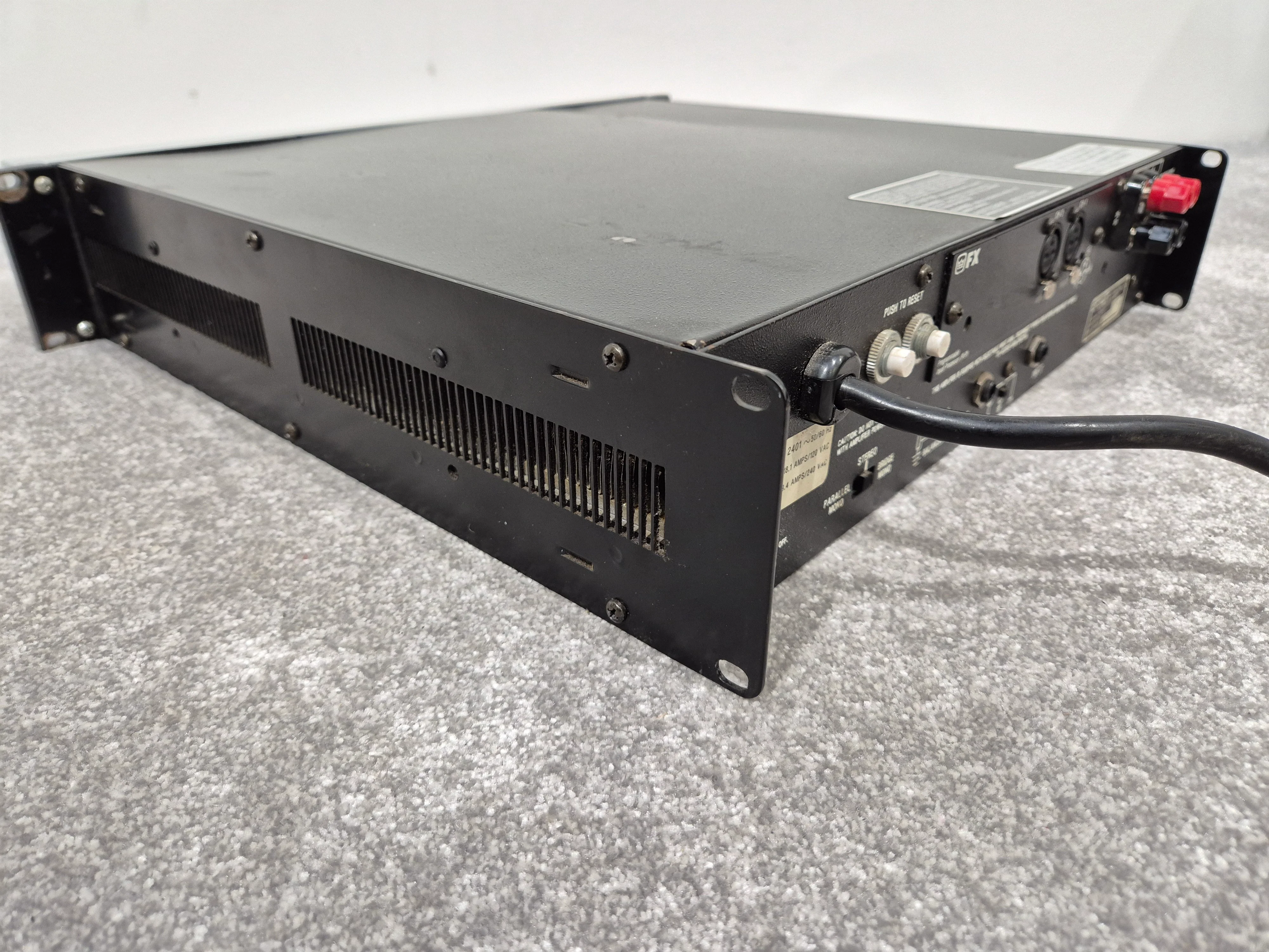 Amcron Macro-Tech 2401 - Dual-Channel Power Amplifier w/ Manual - Image 11