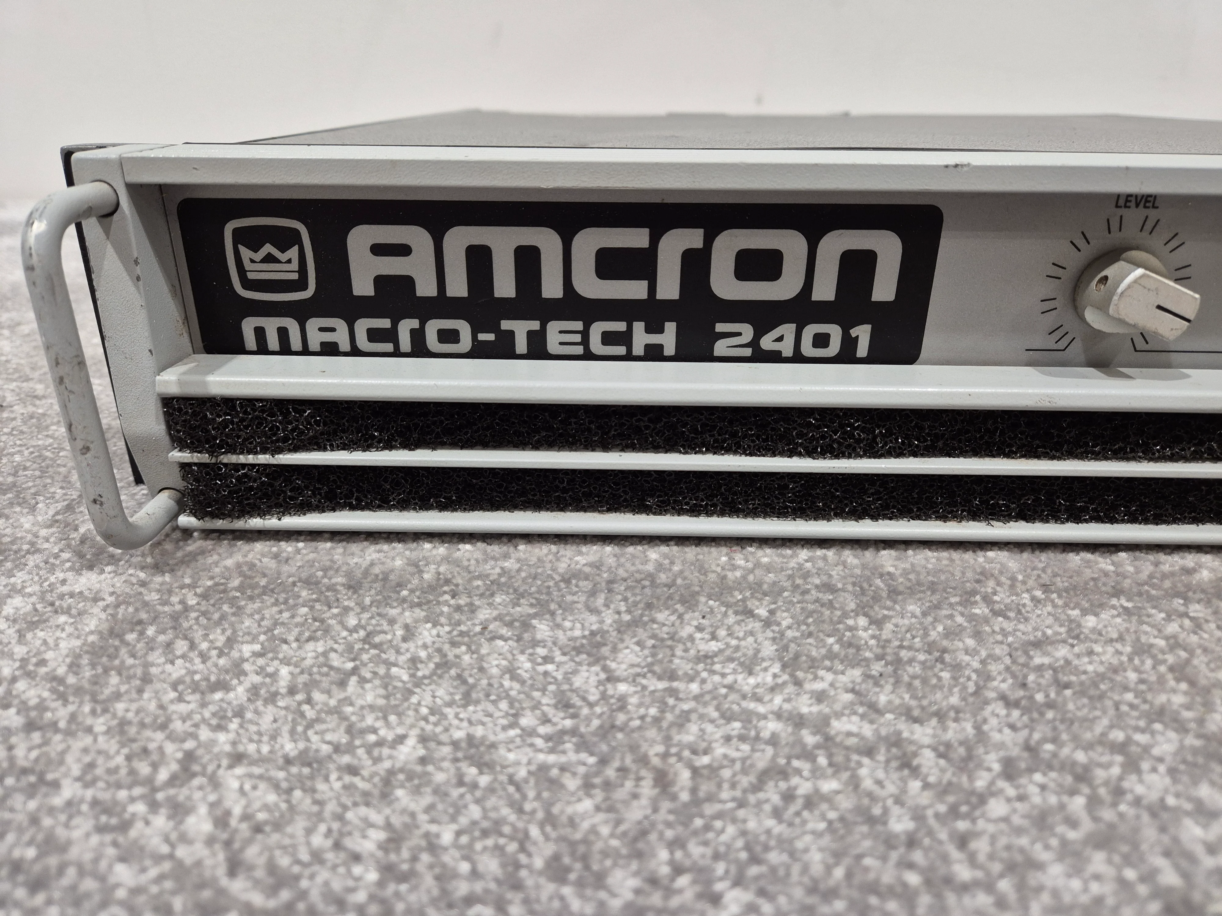 Amcron Macro-Tech 2401 - Dual-Channel Power Amplifier w/ Manual - Image 2