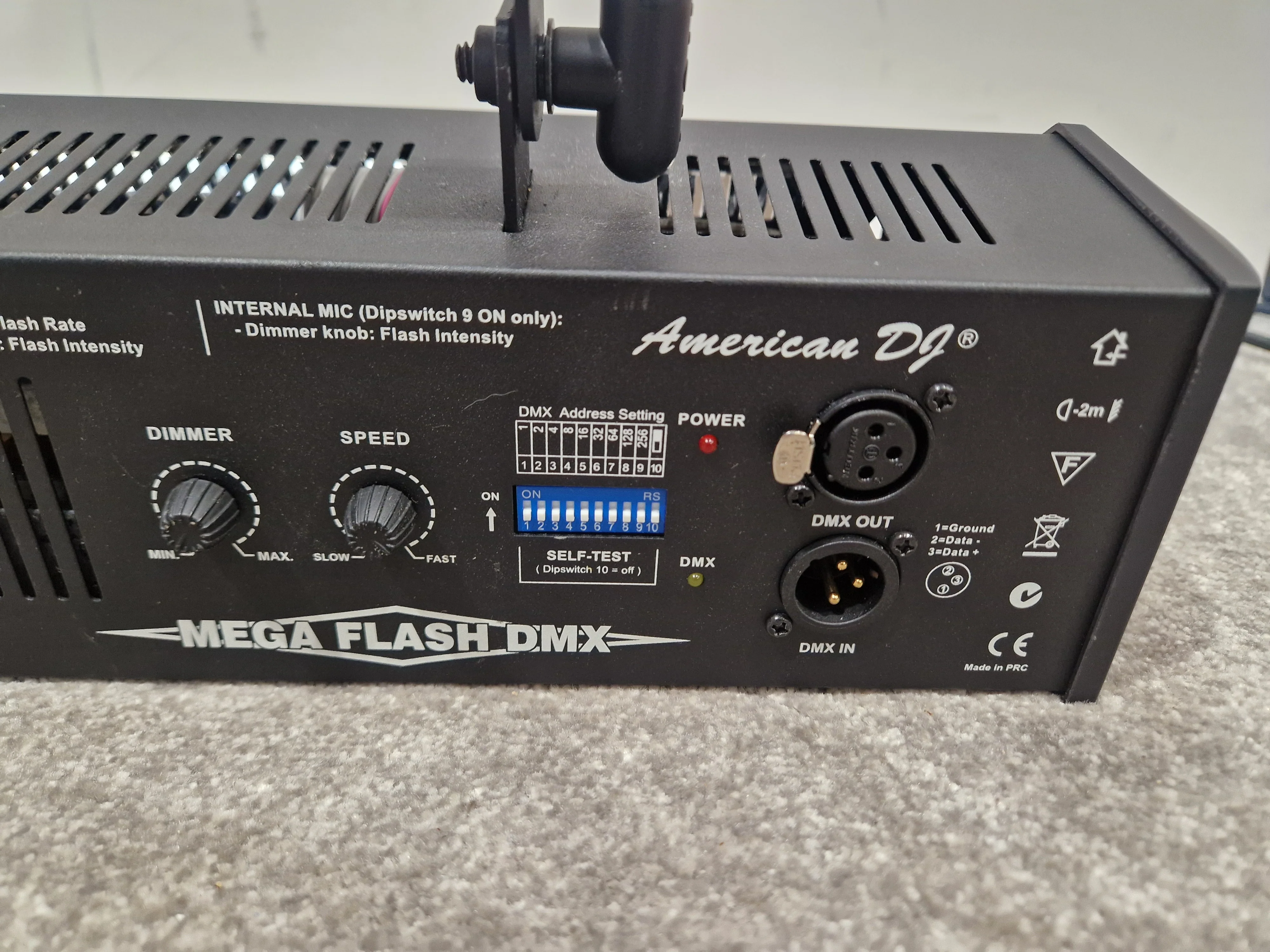 American DF Mega Flash Dmx Lighting Effect - DMX Control, High Intensity - Excellent w/ Original Box & Manuals - Image 8