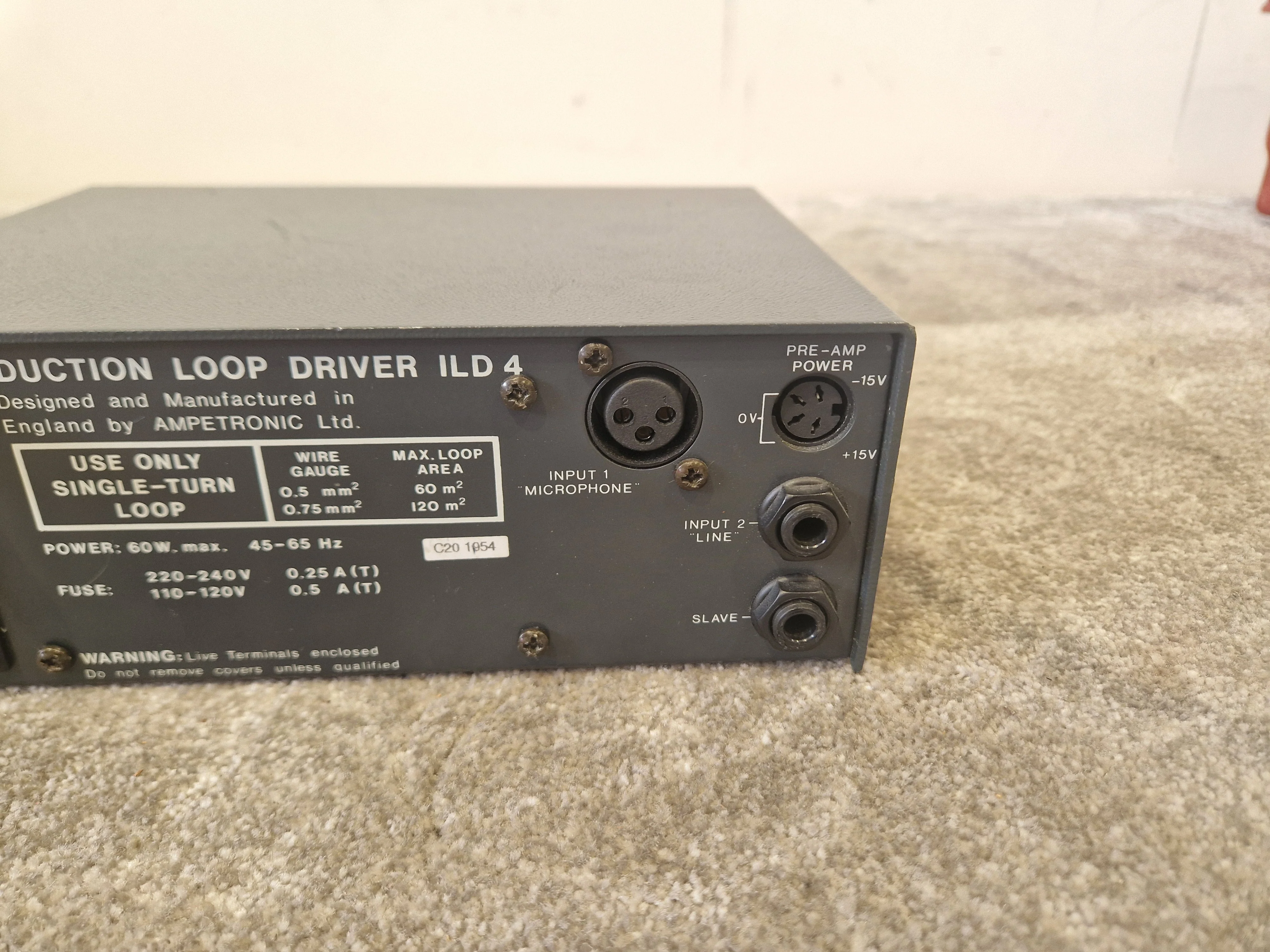 Ampetronic ILD4 Induction Loop Driver – Compact Assistive Audio – Good - Image 8