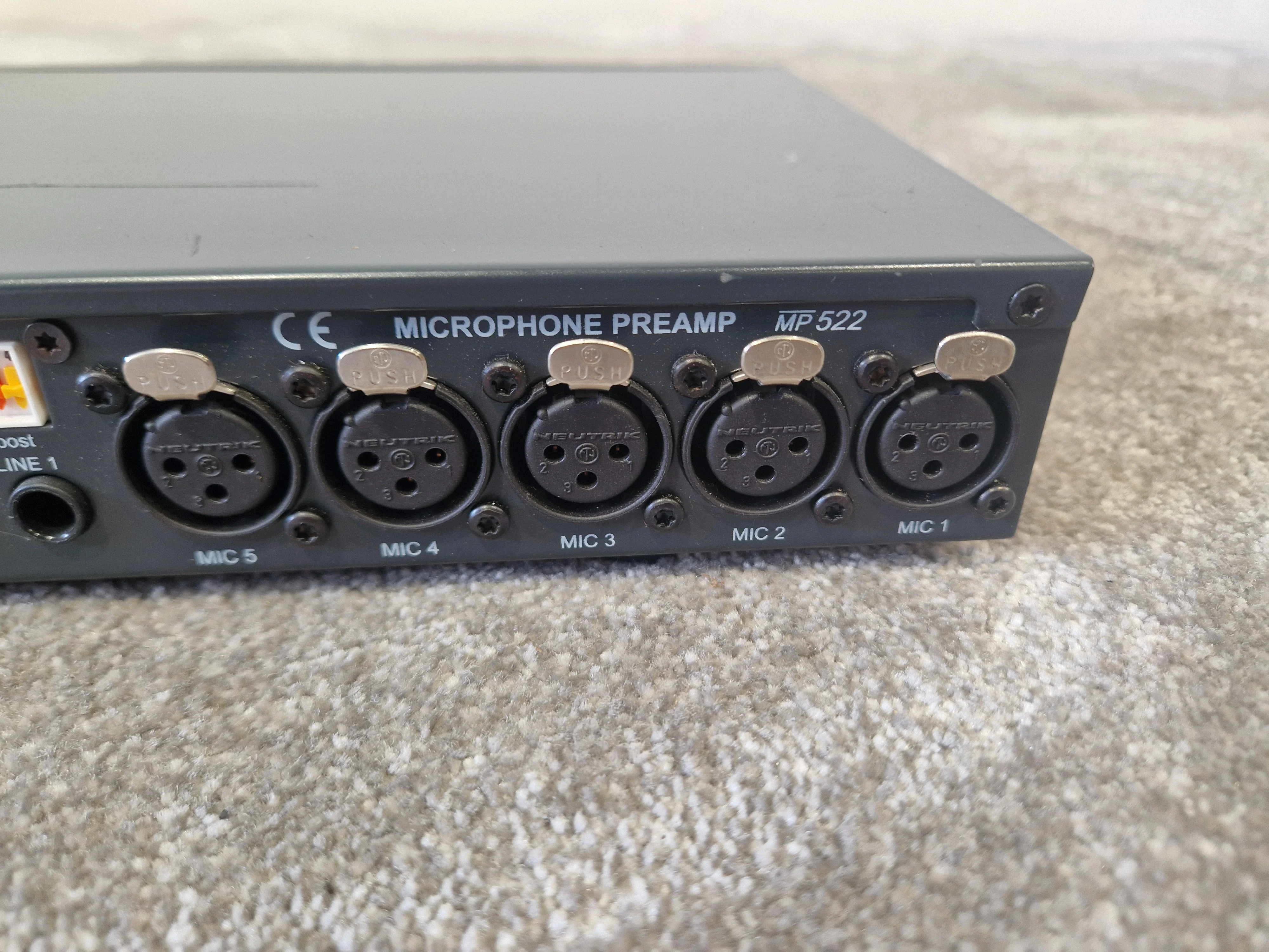 Ampetronic MP 522 Mic Preamp – Low-Noise Mono – Very Good - Image 7