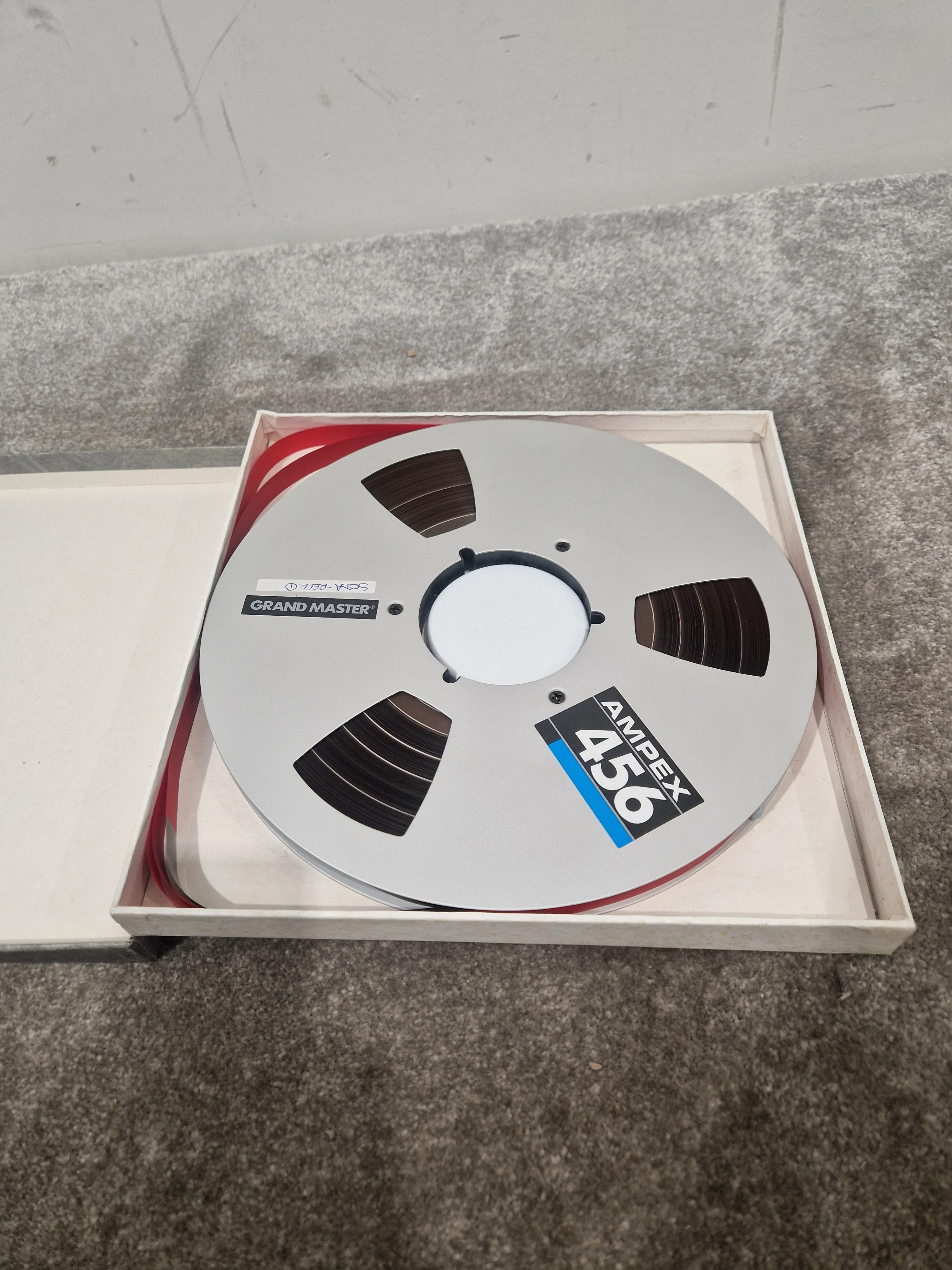 Soda – Britpop Band Collectible Eden Master Reel #1 – Excellent w/ Mix Variants & Studio Notes - Image 9