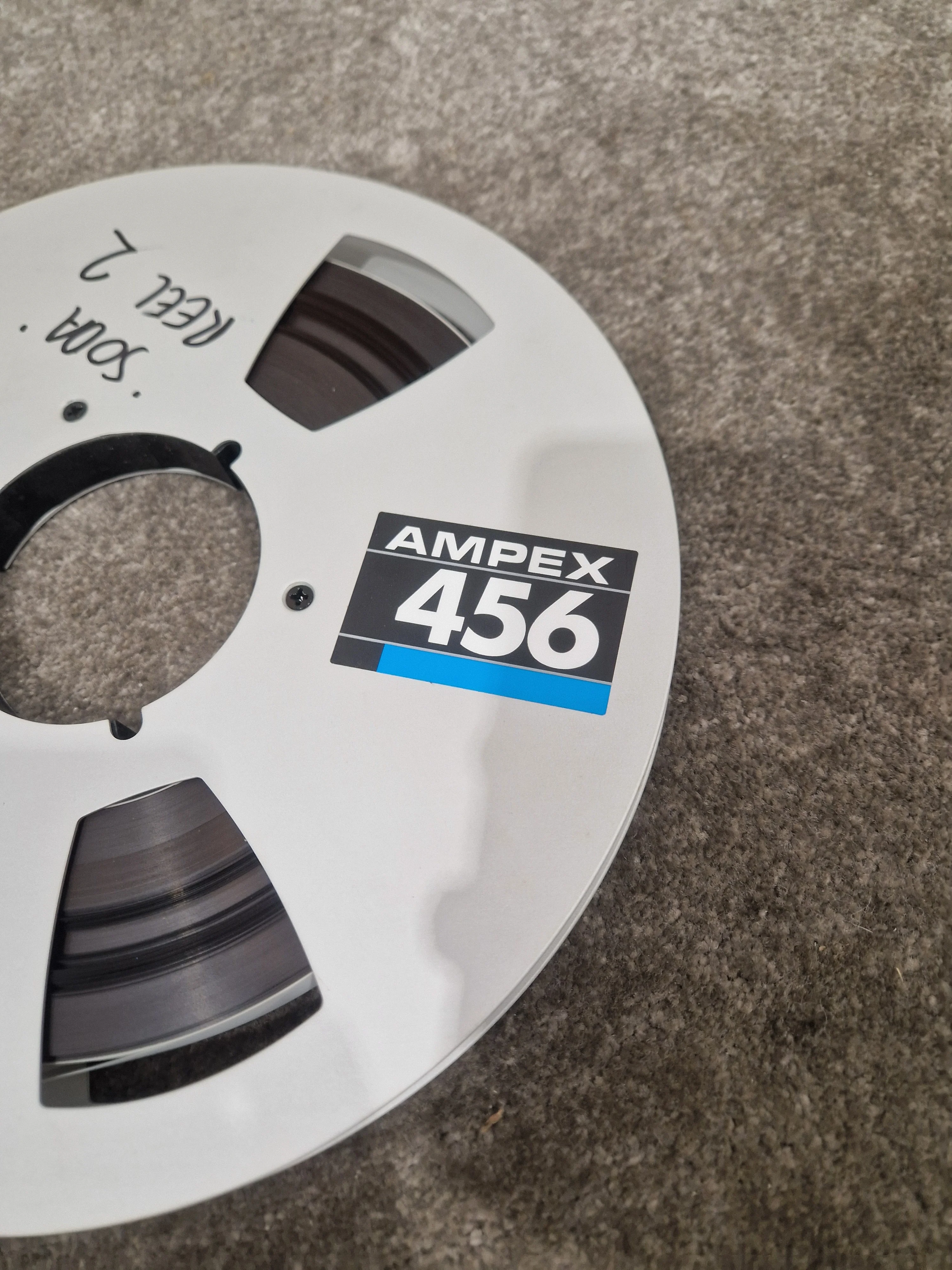 Soda – Britpop Band Collectible “Westside Studio Master Side 2” on Ampex 456 Reel – Very Good w/ Box & Studio Log - Image 7