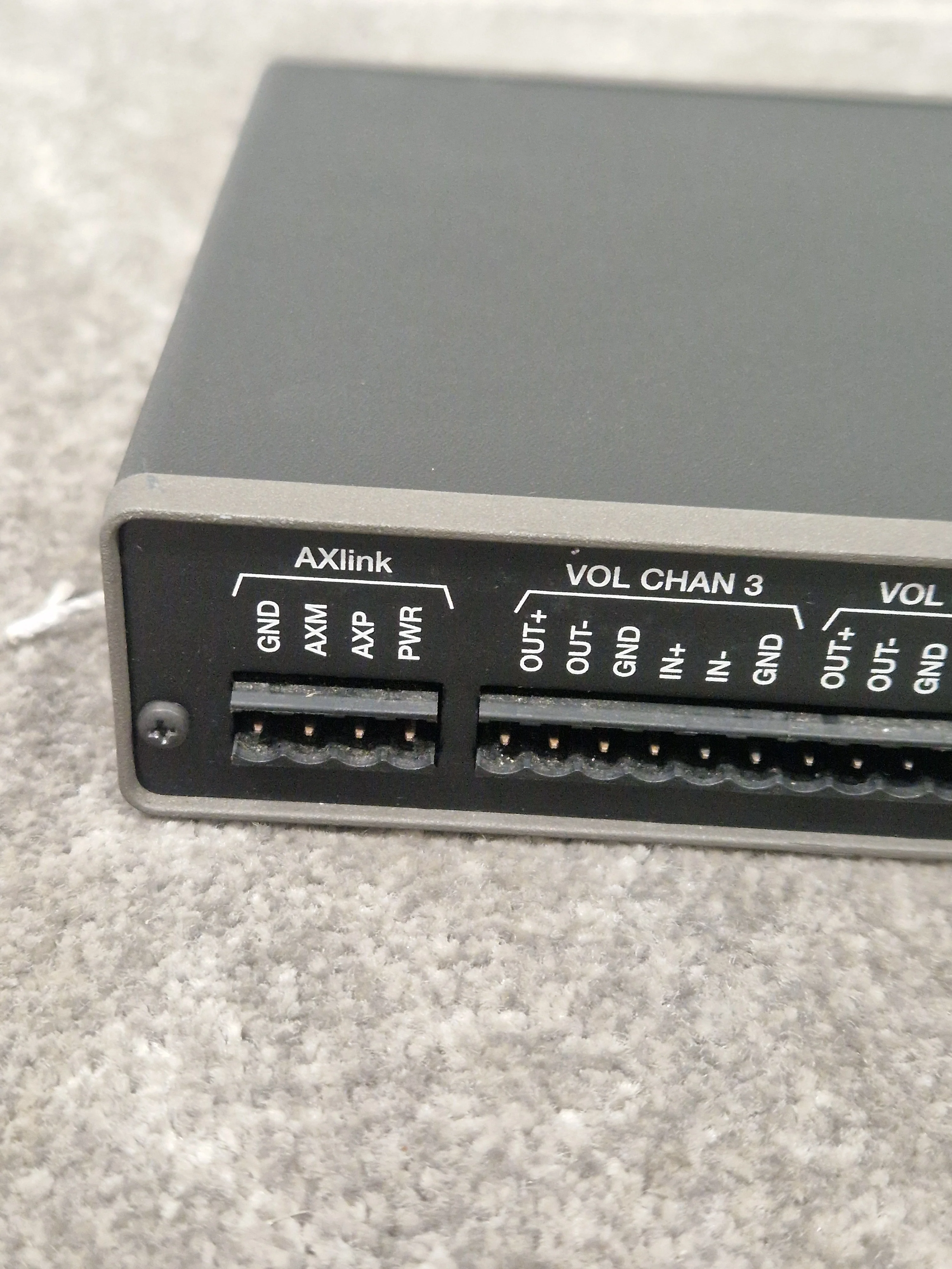AMX AXB-VOL3 - 3-Channel Volume Control, Euroblock Connectors - Very Good - Image 3