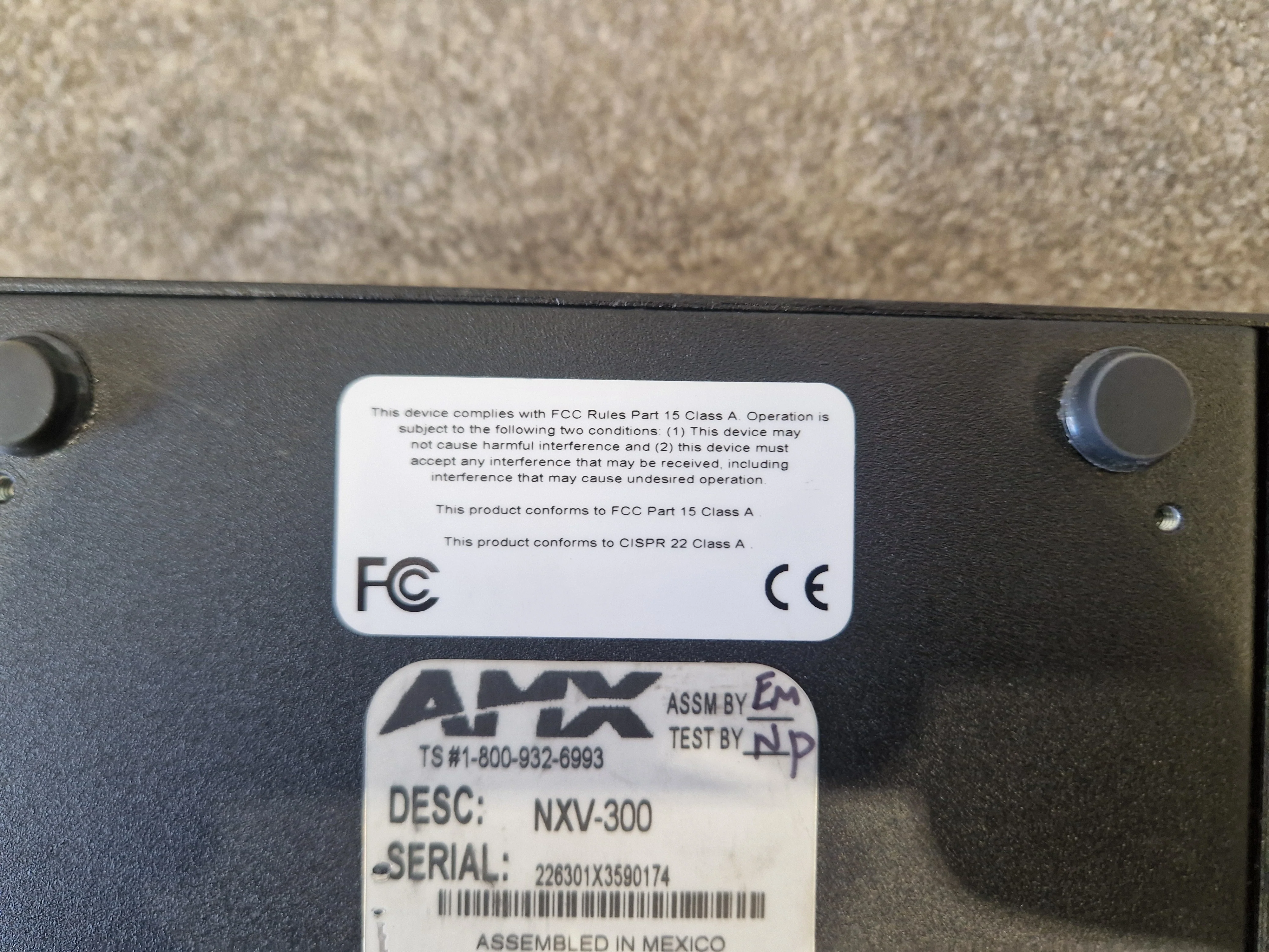 AMX Modero NXV-300 – Virtual Touch Panel – Very Good - Image 7