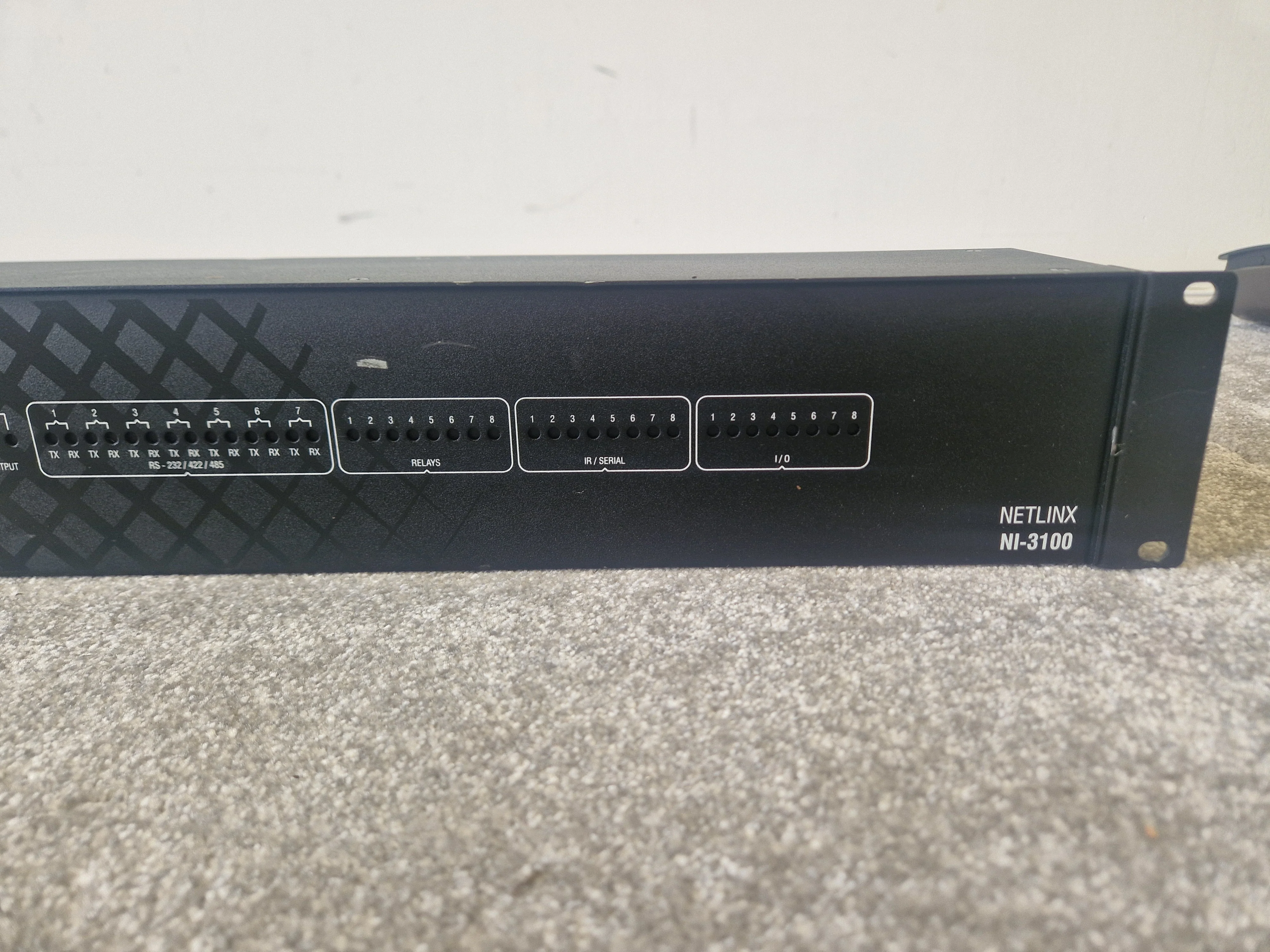 AMX NI-3100 NetLinx Integrated Controller – RS-232/IR/Relay I/O, Ethernet, Rackmount - Good - Image 2