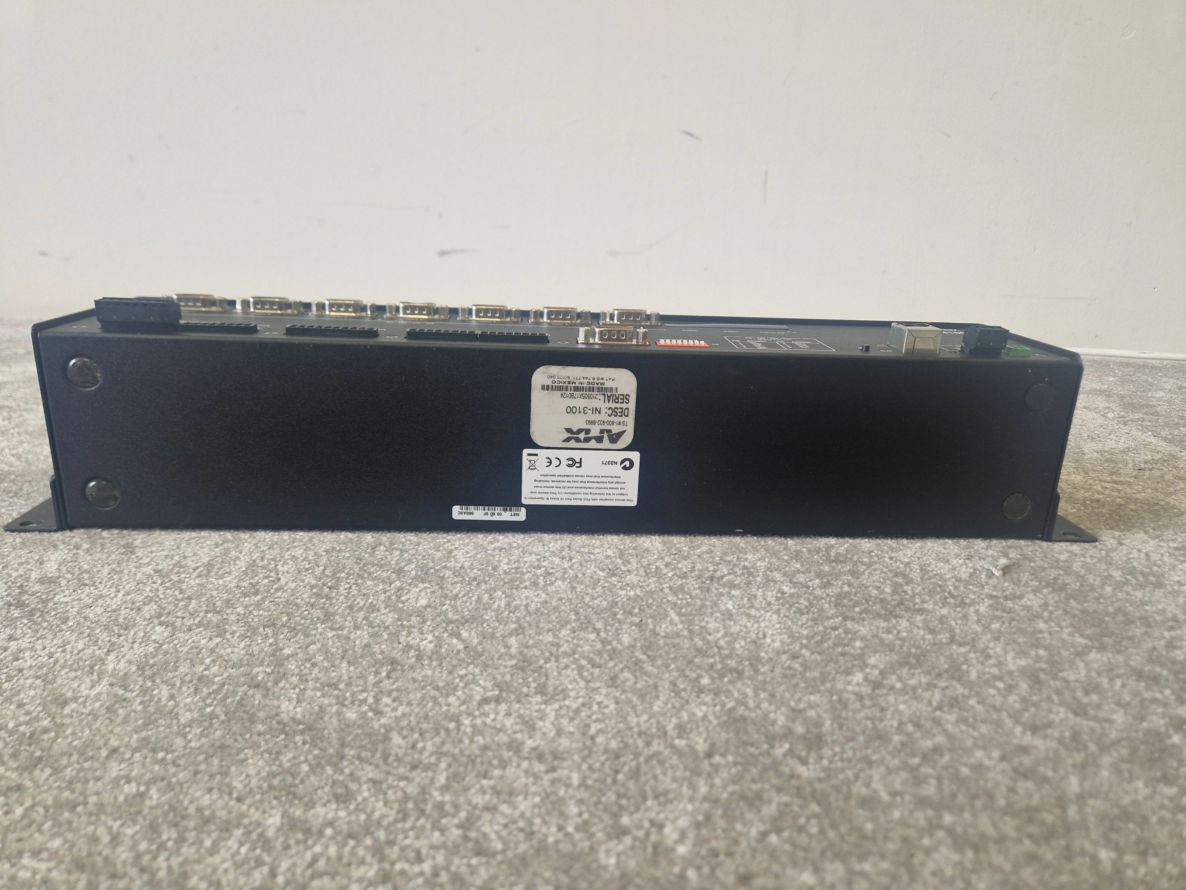 AMX NI-3100 NetLinx Integrated Controller – RS-232/IR/Relay I/O, Ethernet, Rackmount - Good - Image 6