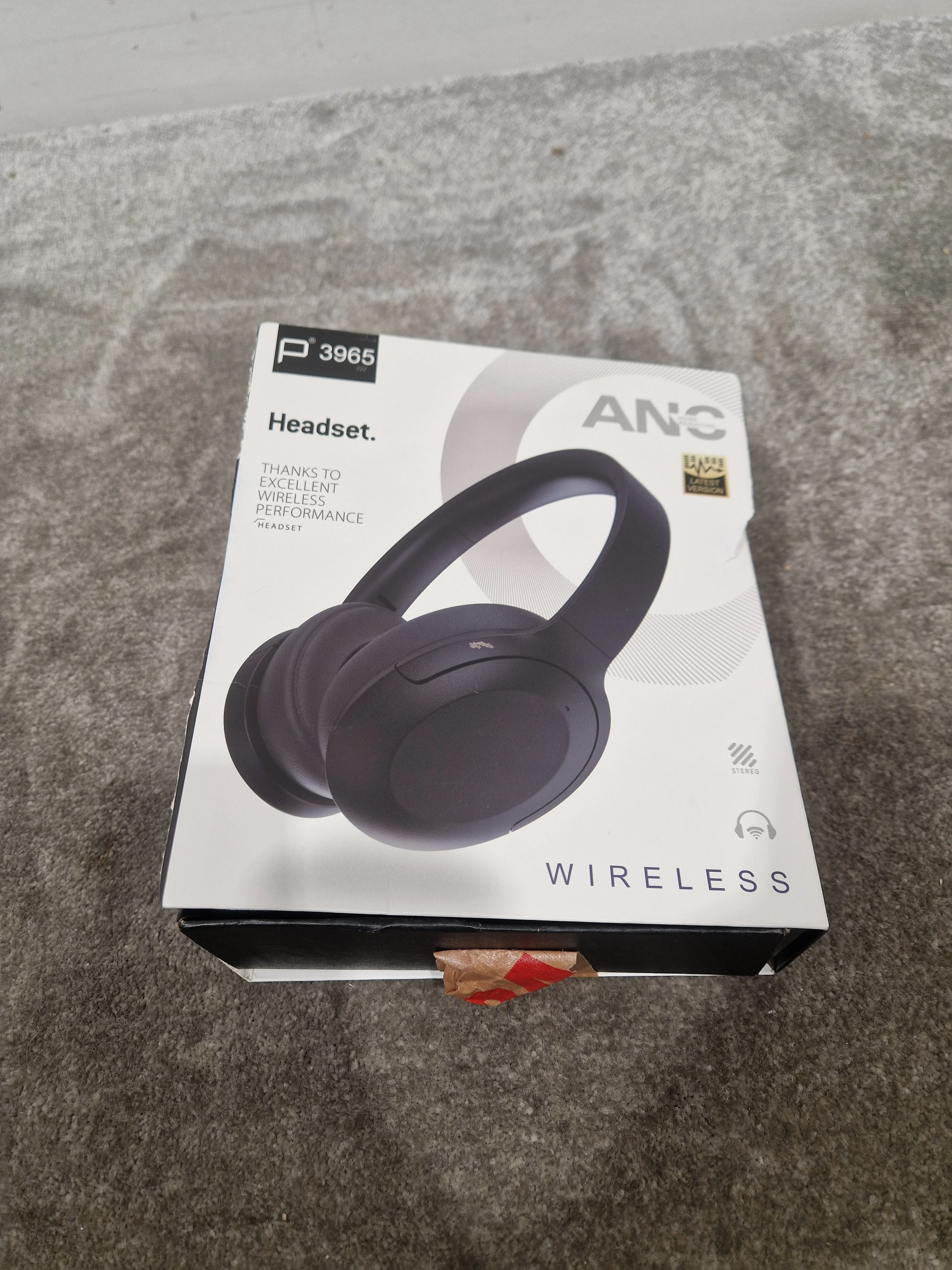 ANC P3965 Headset - Noise-Canceling Over-Ear - Spares or Repair w/ Original Box - Image 2