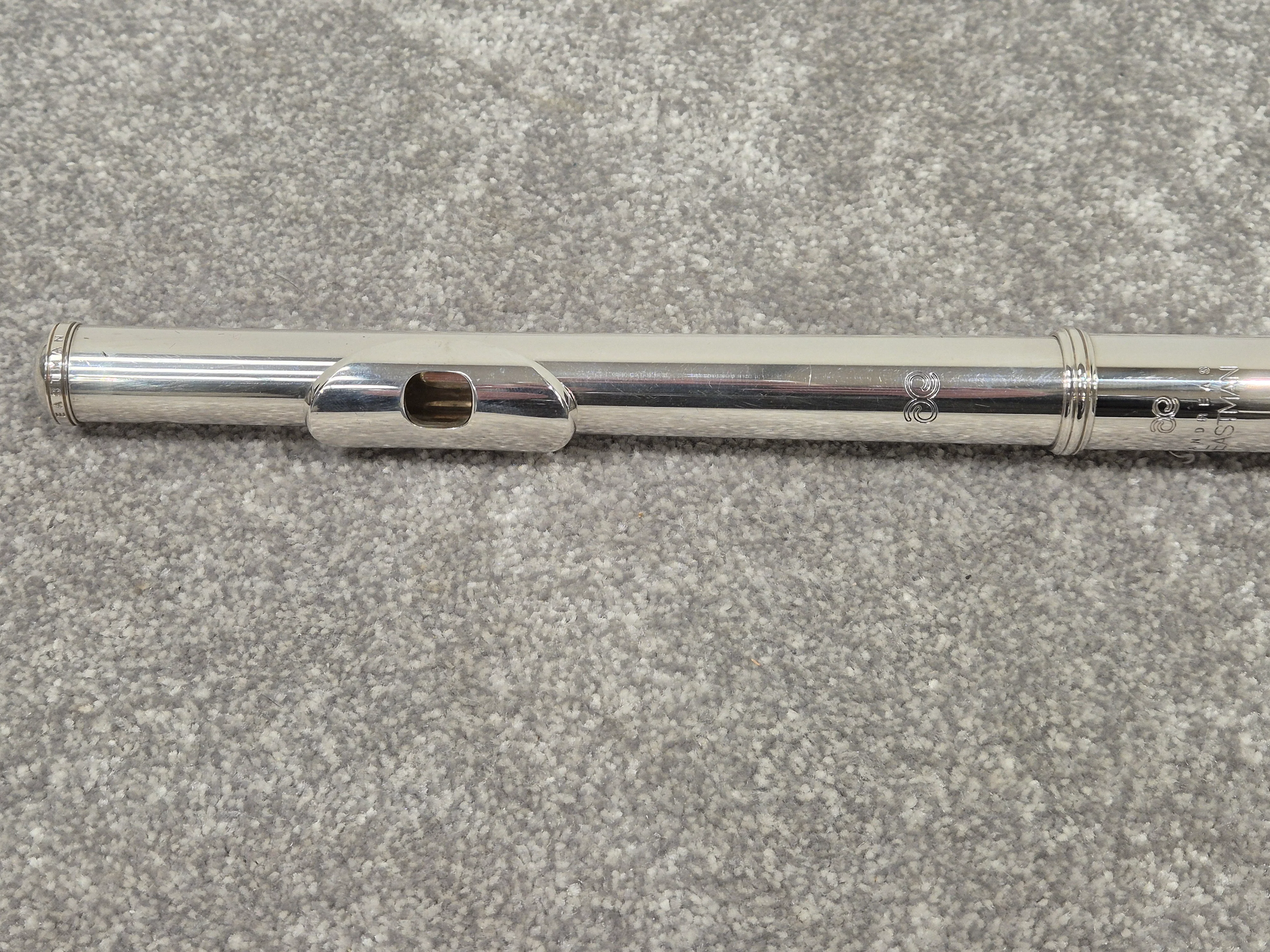 Andreas Eastman EFL310SE – Silver-Plated Flute – Excellent w/ Hard Case - Image 5