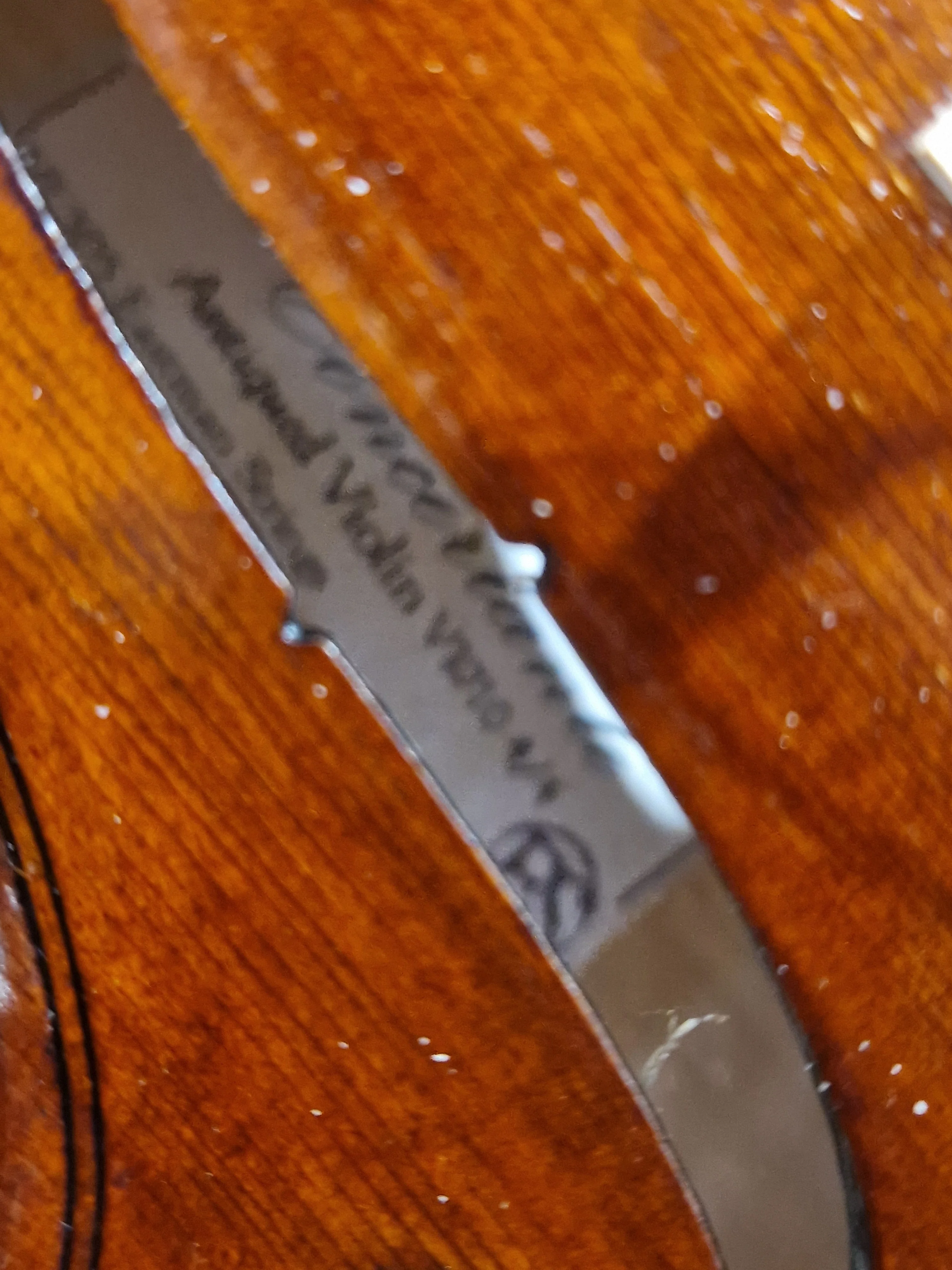 Andreas Eastman VL305 4/4 Violin - Antiqued Finish - Violin - Like New w/ Hard Case & bow - Image 4