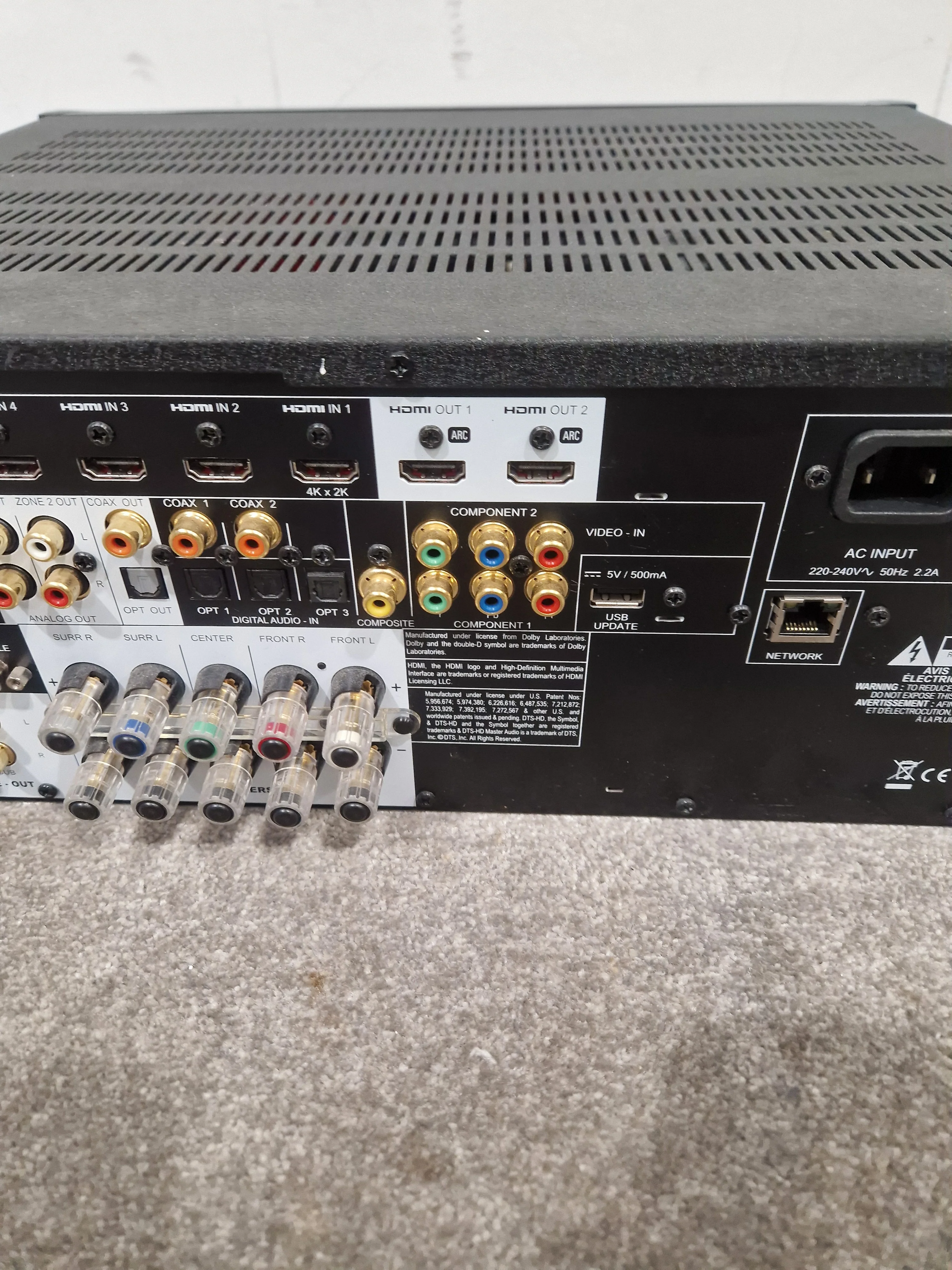 Anthem MRX-310 - High-Performance AV Receiver - Excellent w/ Power Supply - Image 9