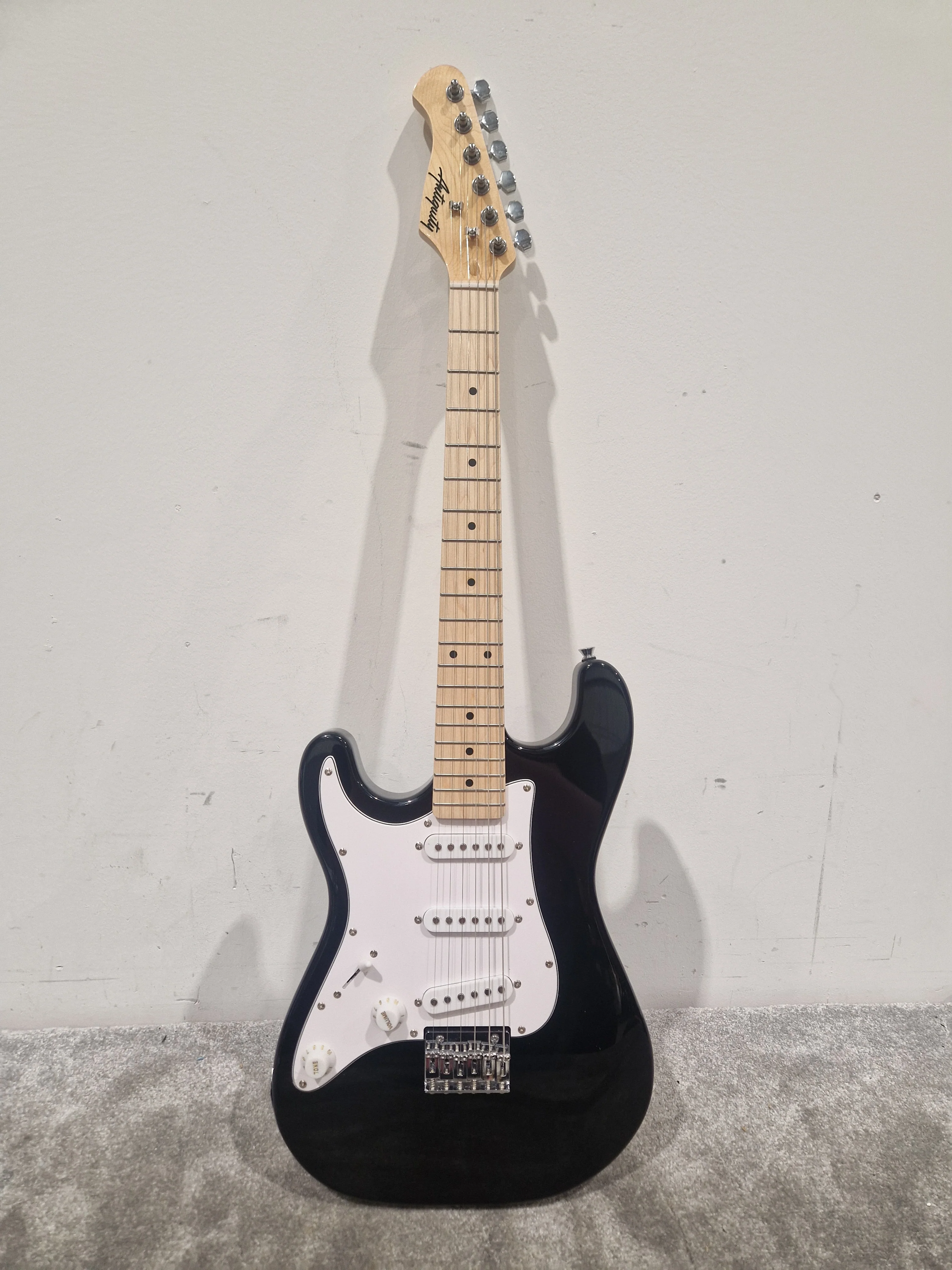 Antiquity Mini ST Left Handed Electric Guitar - Excellent w/ Strap - Image 2