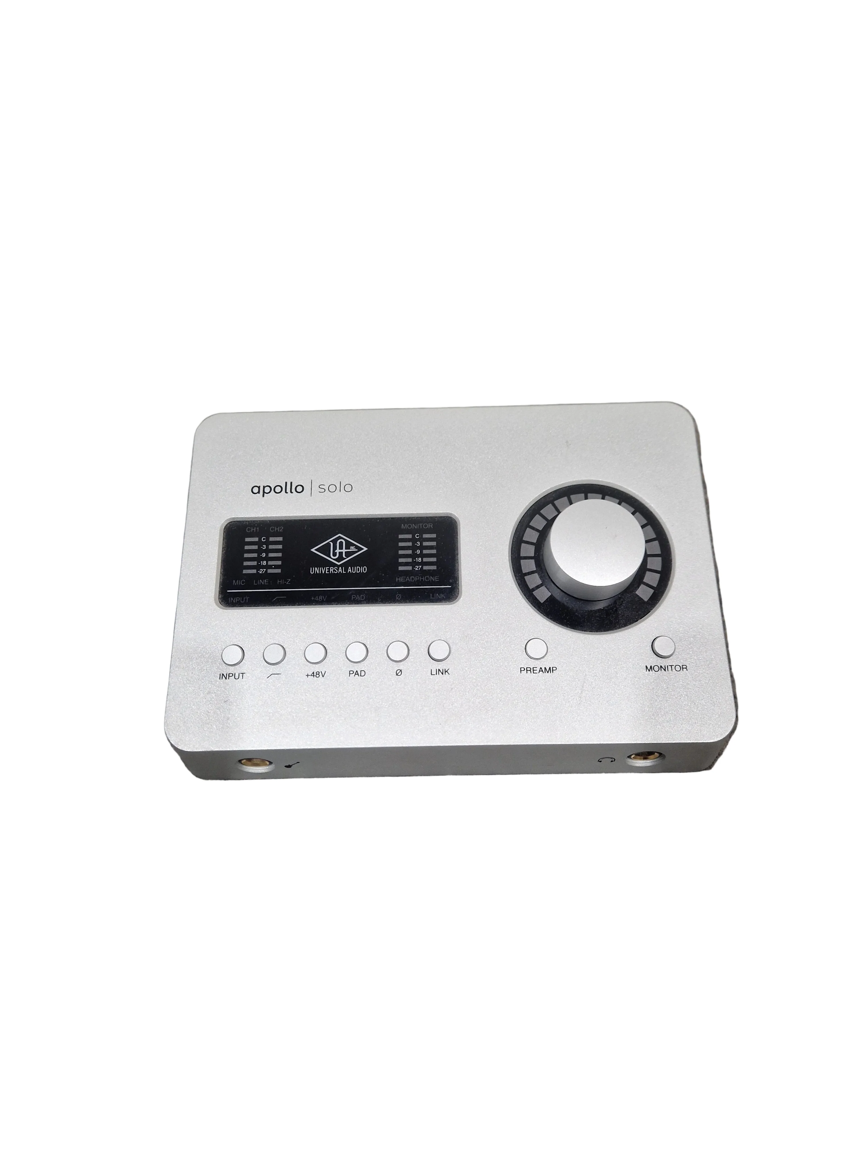 Apollo Solo Thunderbolt 3 Heritage Edition Audio Interface - Unison Preamps - Excellent w/ Original Box & Power Cable