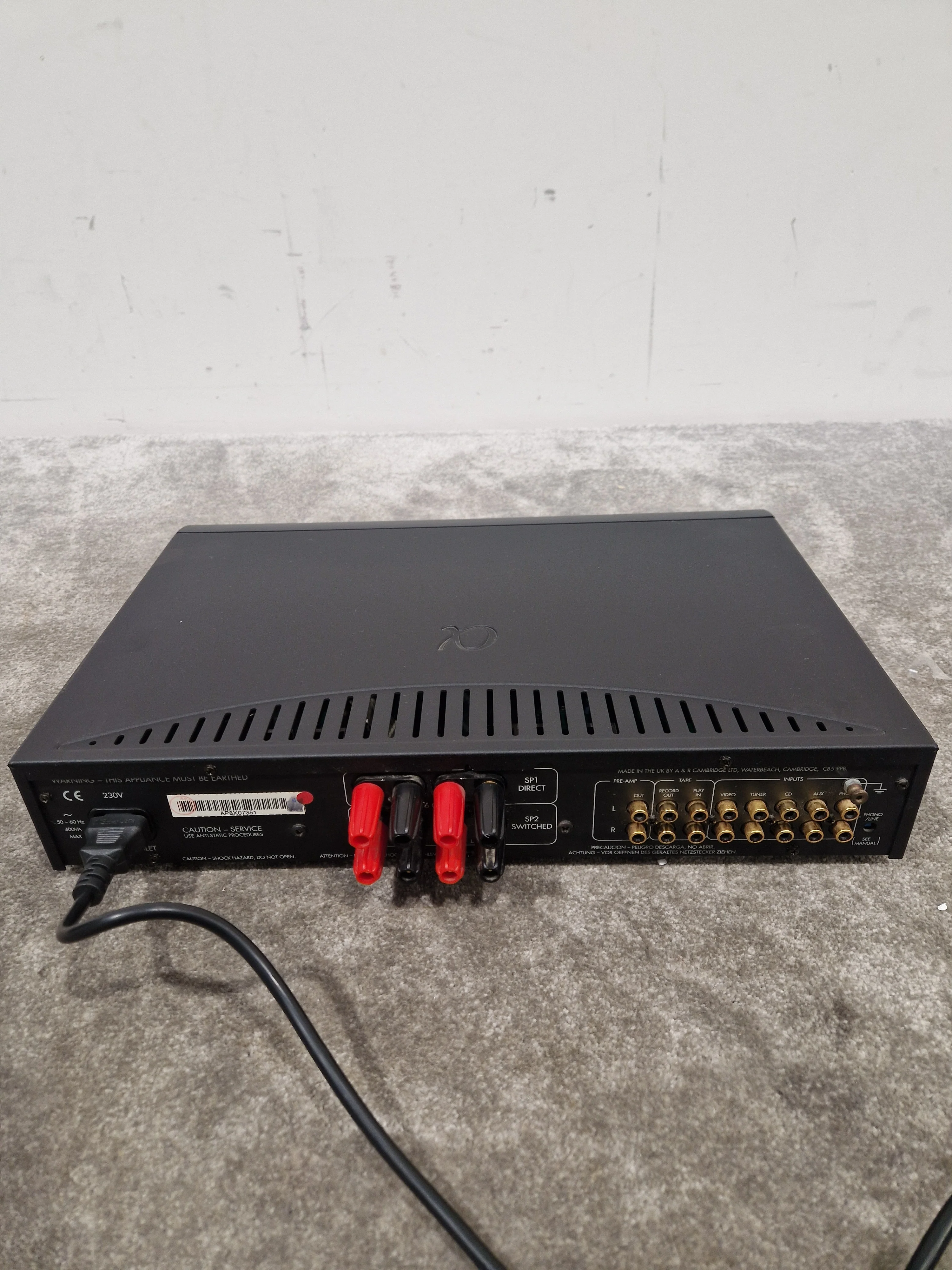 Arcam A Alpha 8 Amplifier - Classic Hi-Fi - Excellent w/ Original Box & Power Supply - Image 12