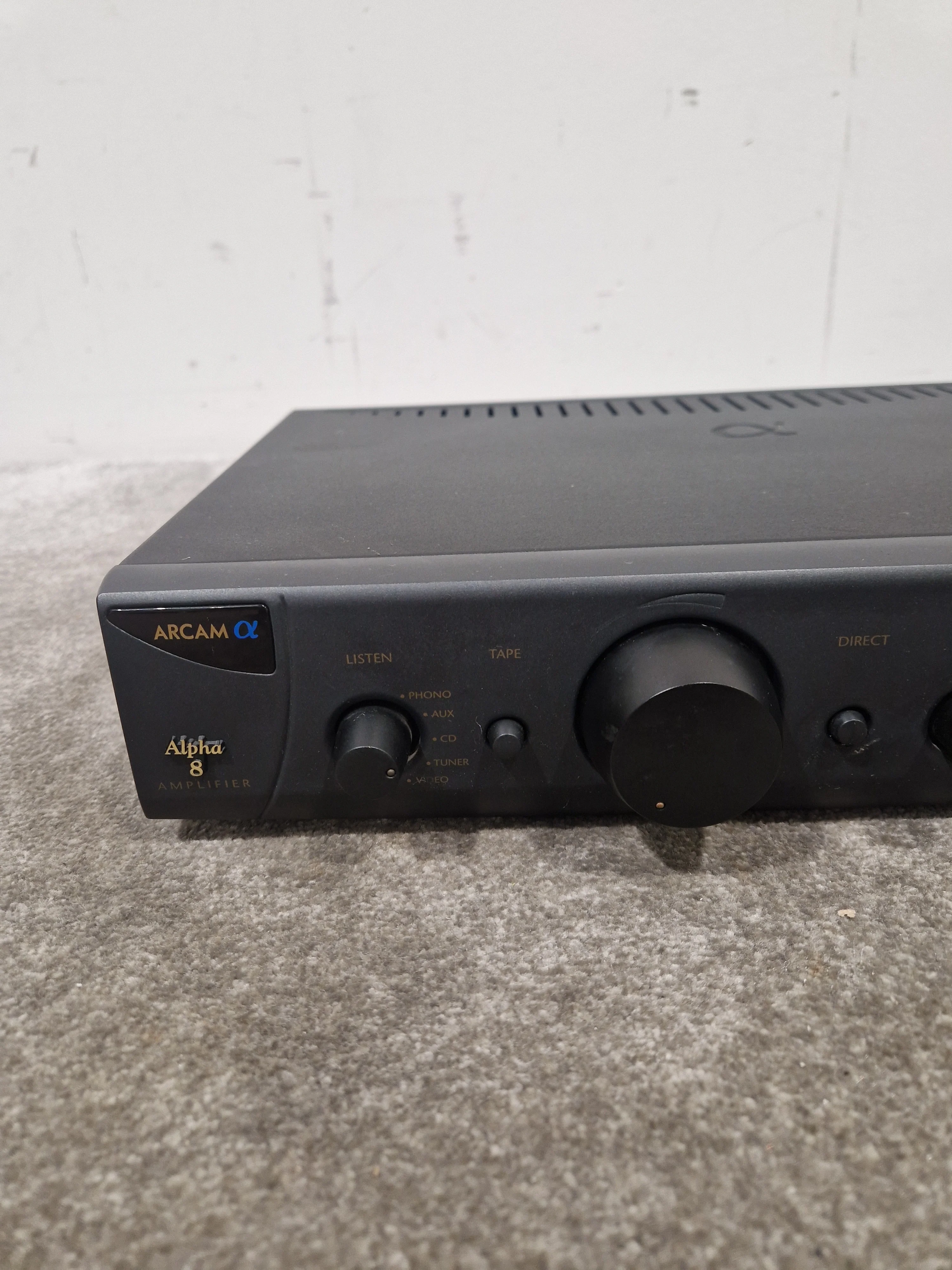 Arcam A Alpha 8 Amplifier - Classic Hi-Fi - Excellent w/ Original Box & Power Supply - Image 6