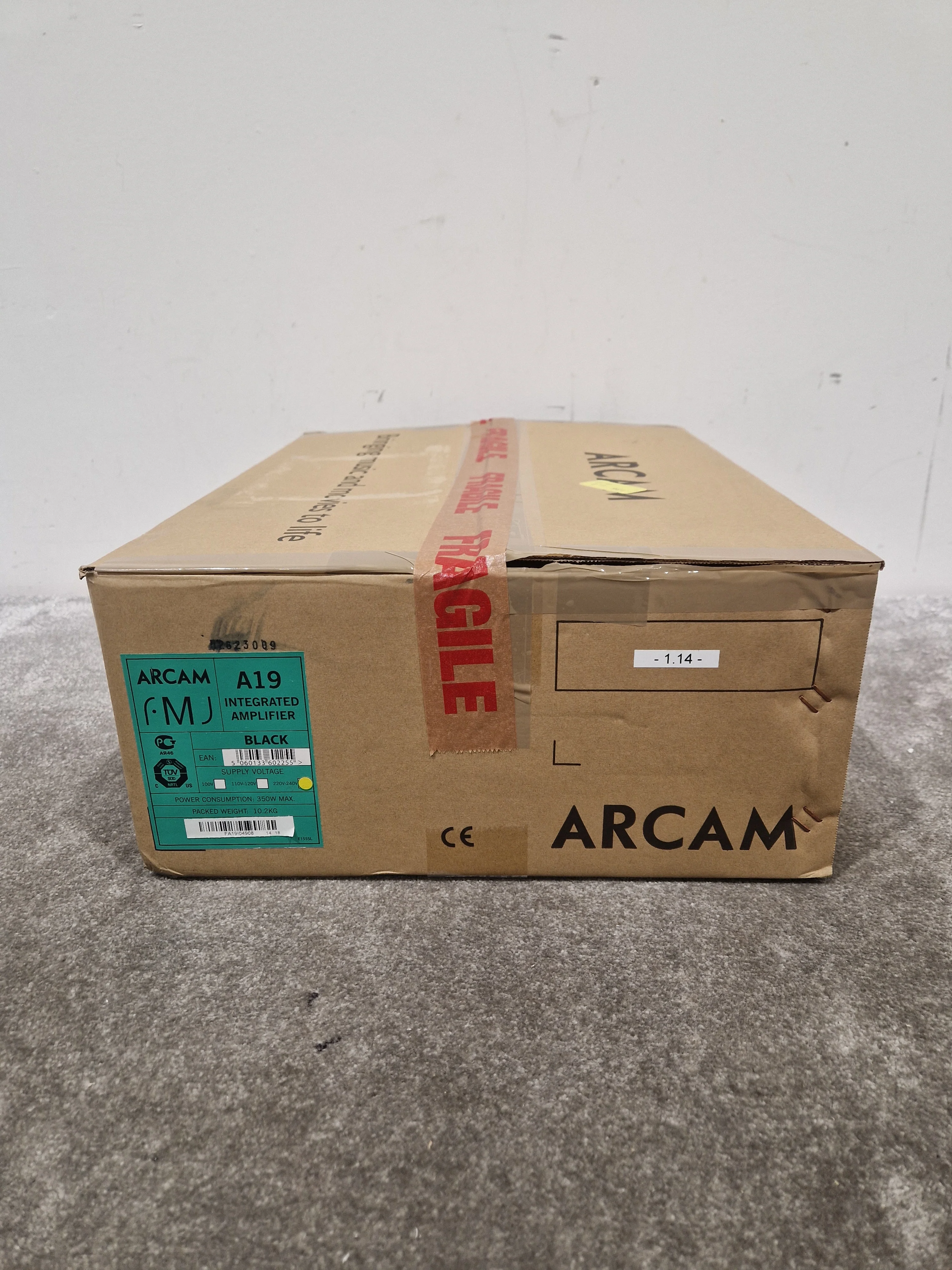 Arcam A19 Integrated Amplifier - Audiophile Quality - Open Box - Image 3