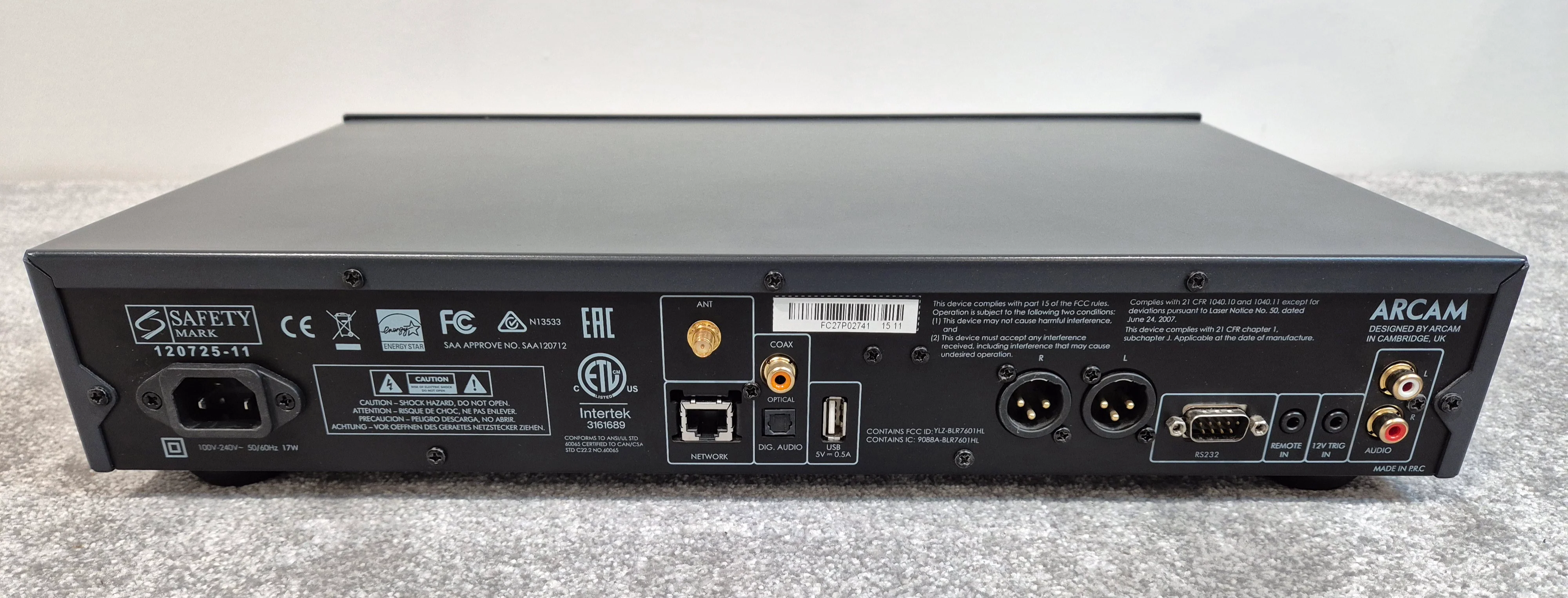 Arcam CDS27 - CD / SACD / Network Streaming Player - Black - Image 5