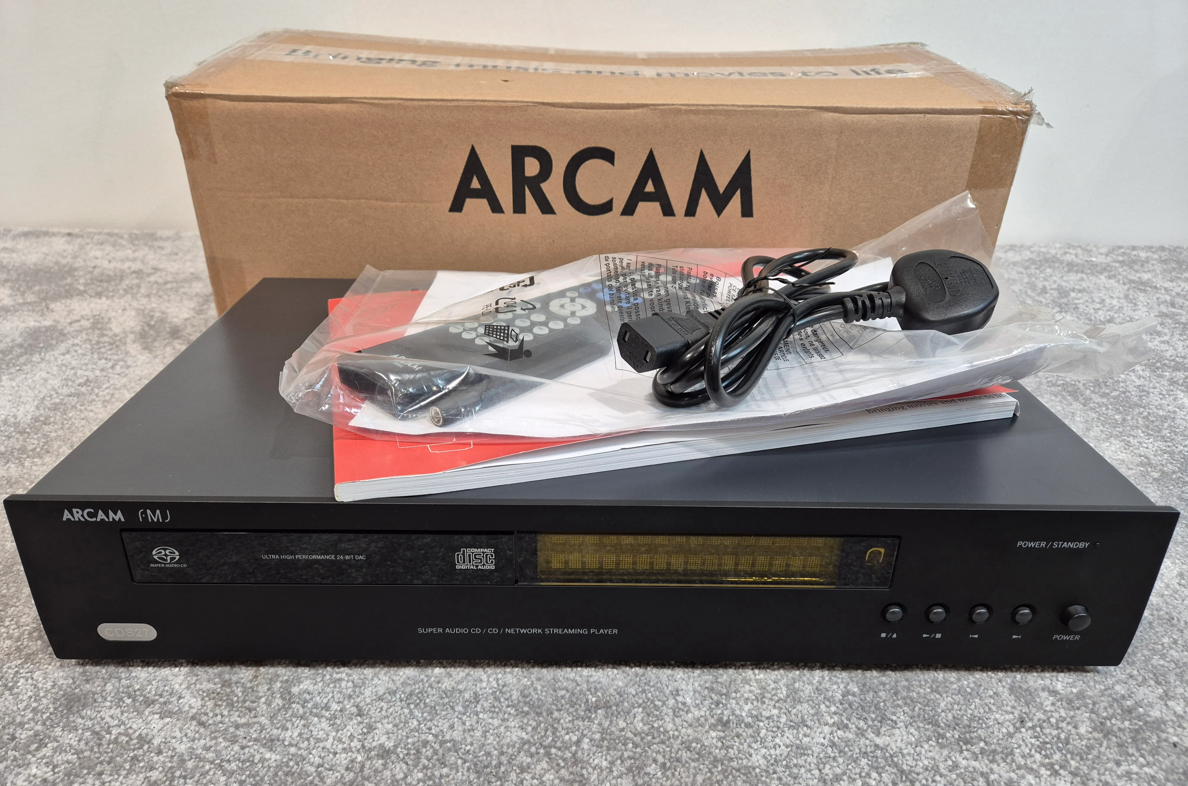 Arcam CDS27 - CD / SACD / Network Streaming Player - Black - Image 9