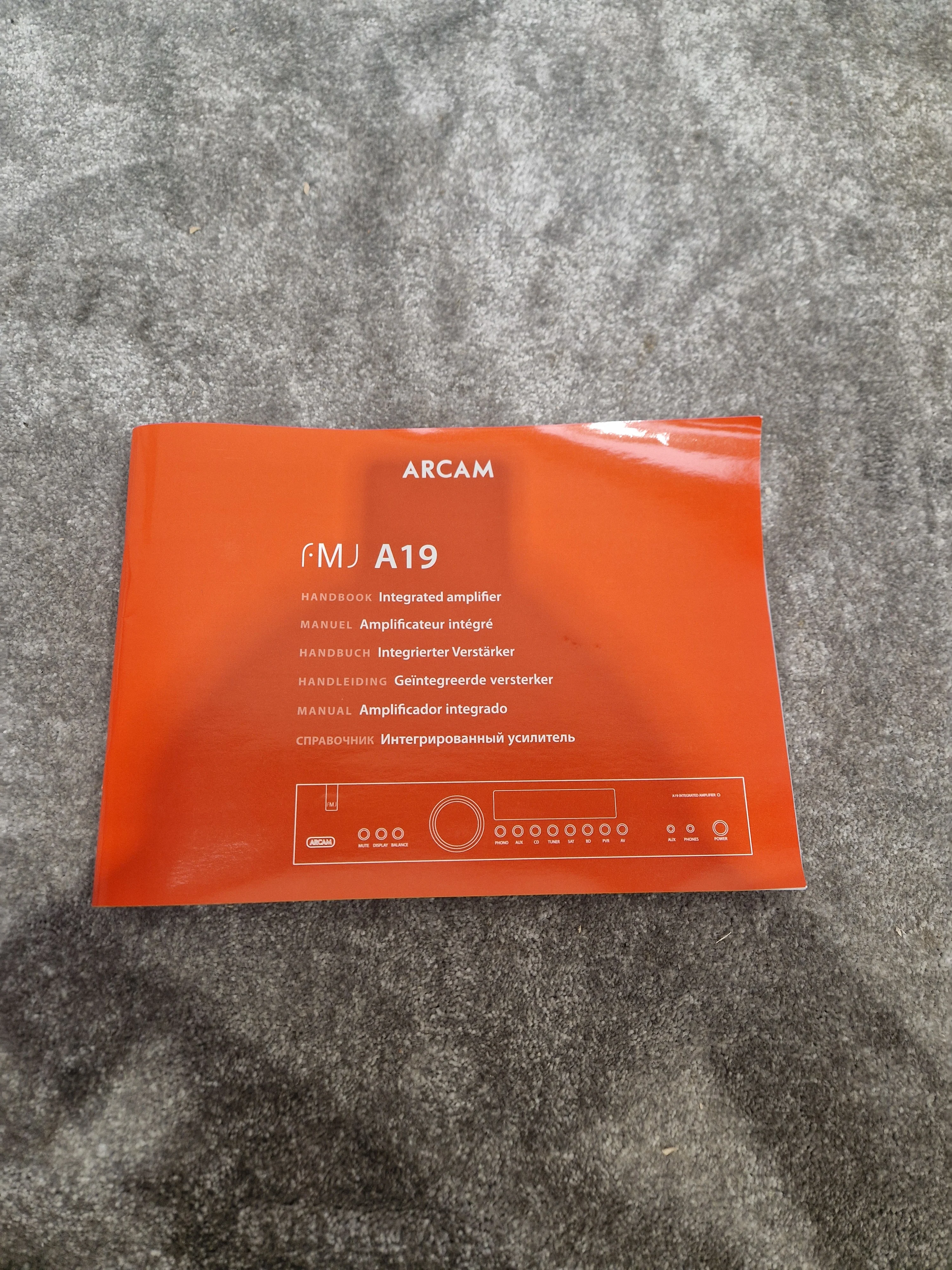 Arcam FMJ A19 Integrated Amplifier - 200W per Channel, Class G Technology - Excellent w/ Original Box & Power Supply & remote control - Image 6