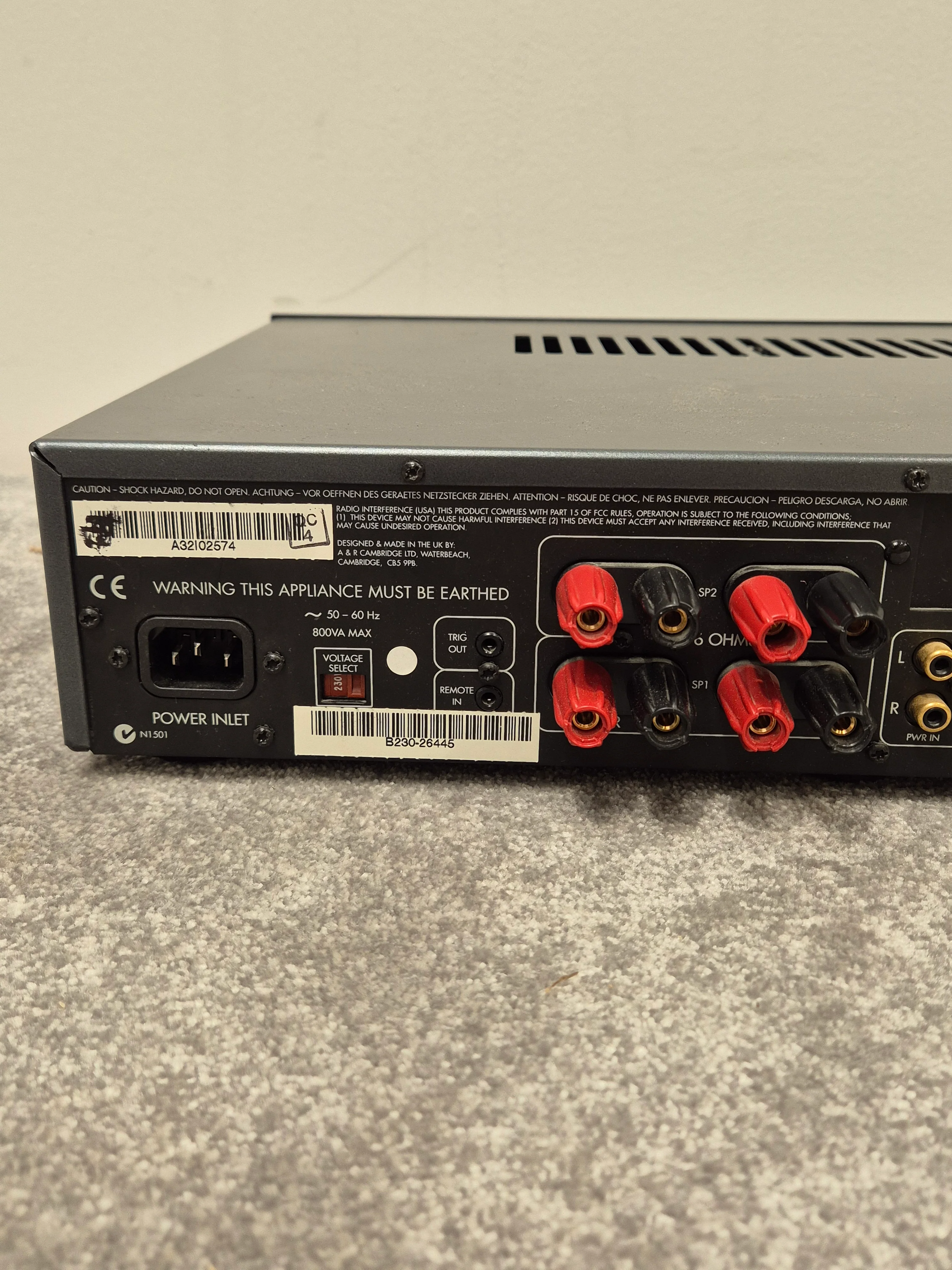 Arcam FMJ A32 - Integrated Amplifier - Image 8