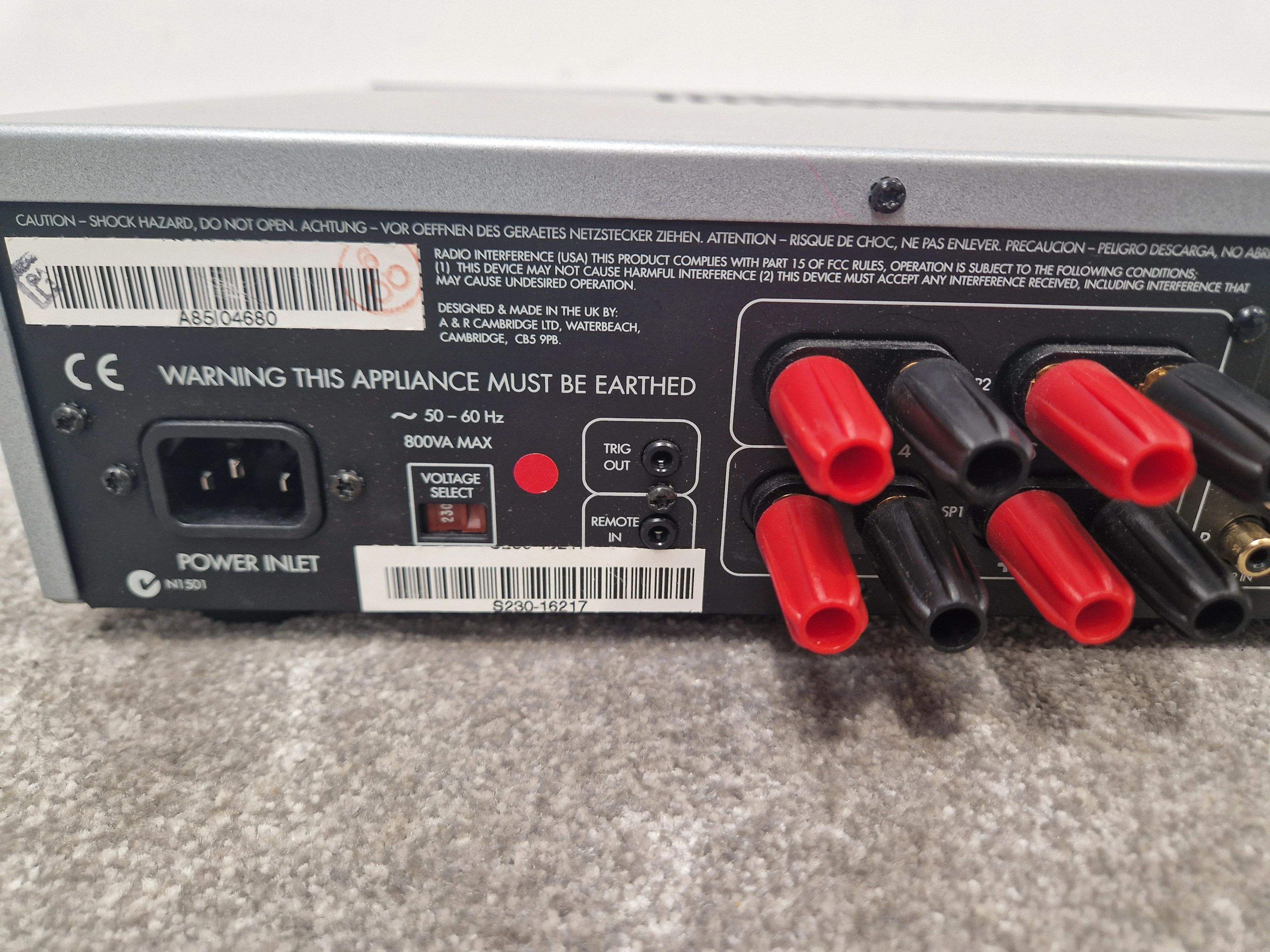 Arcam A85 Integrated Amplifier – Excellent w/ Original Box - Image 10