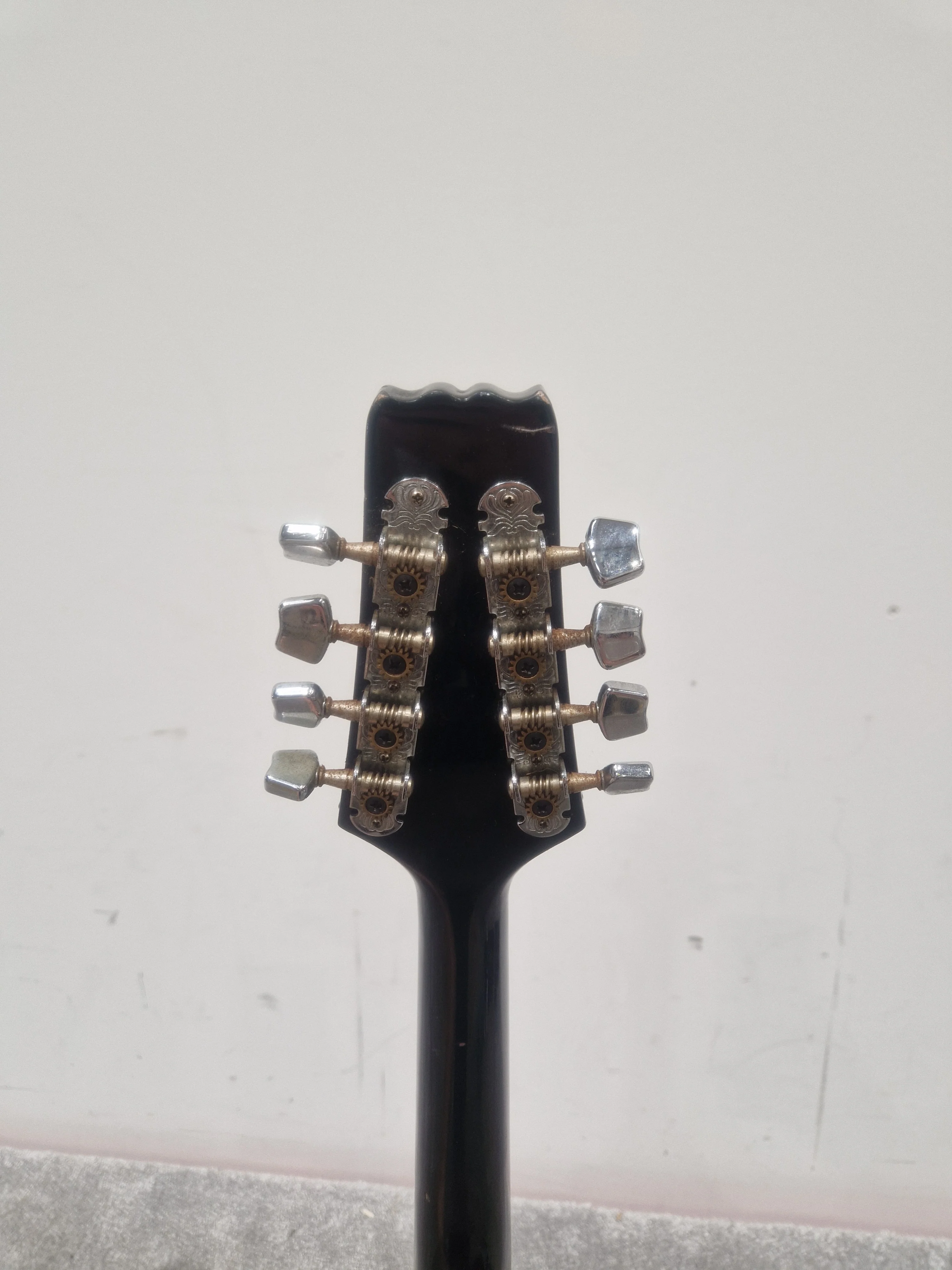 Aria Am-20 A-style Acoustic Mandolin - Spruce Top, Mahogany Back - Good - Image 4