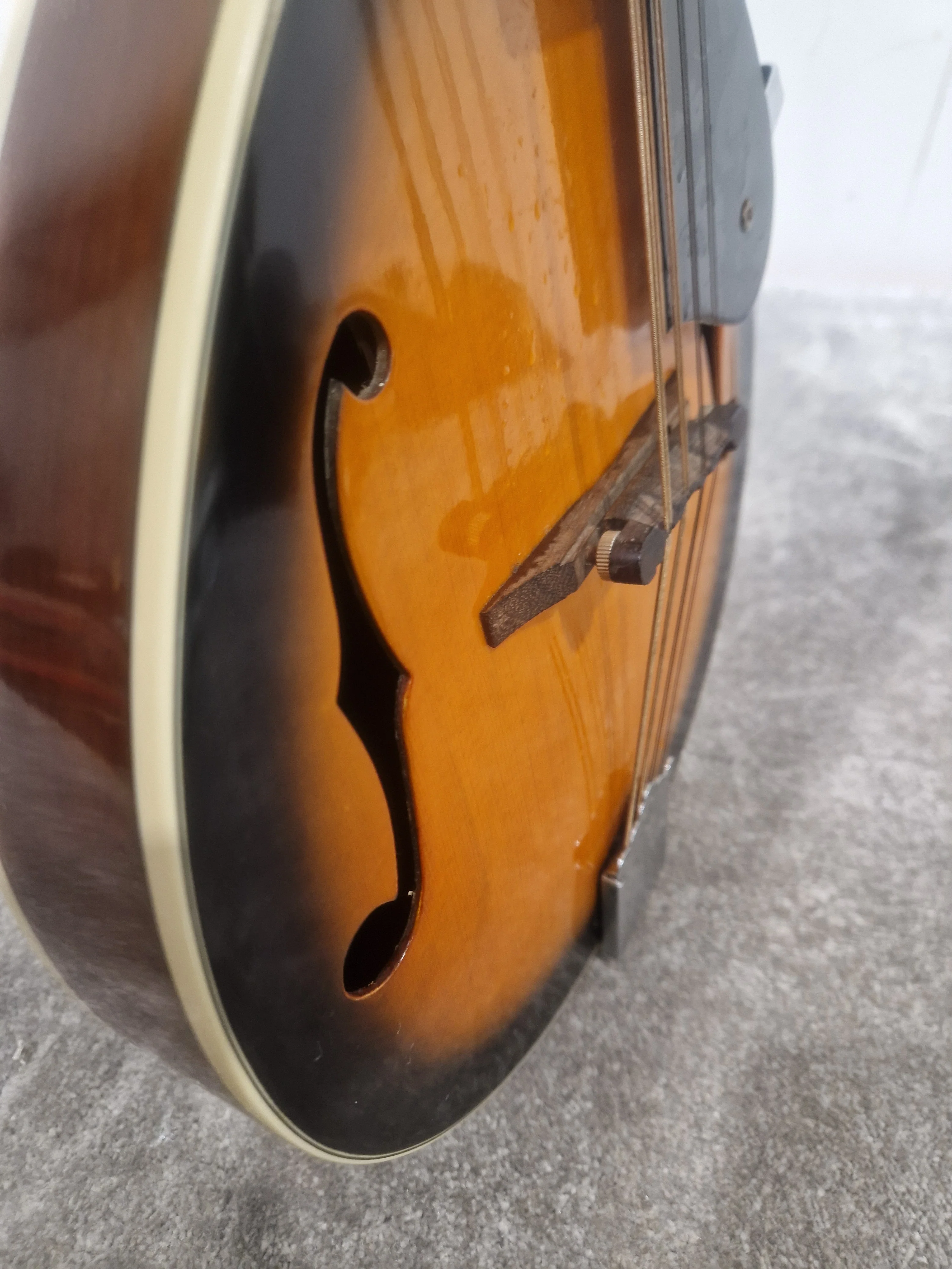 Aria Am-20 A-style Acoustic Mandolin - Spruce Top, Mahogany Back - Good - Image 7