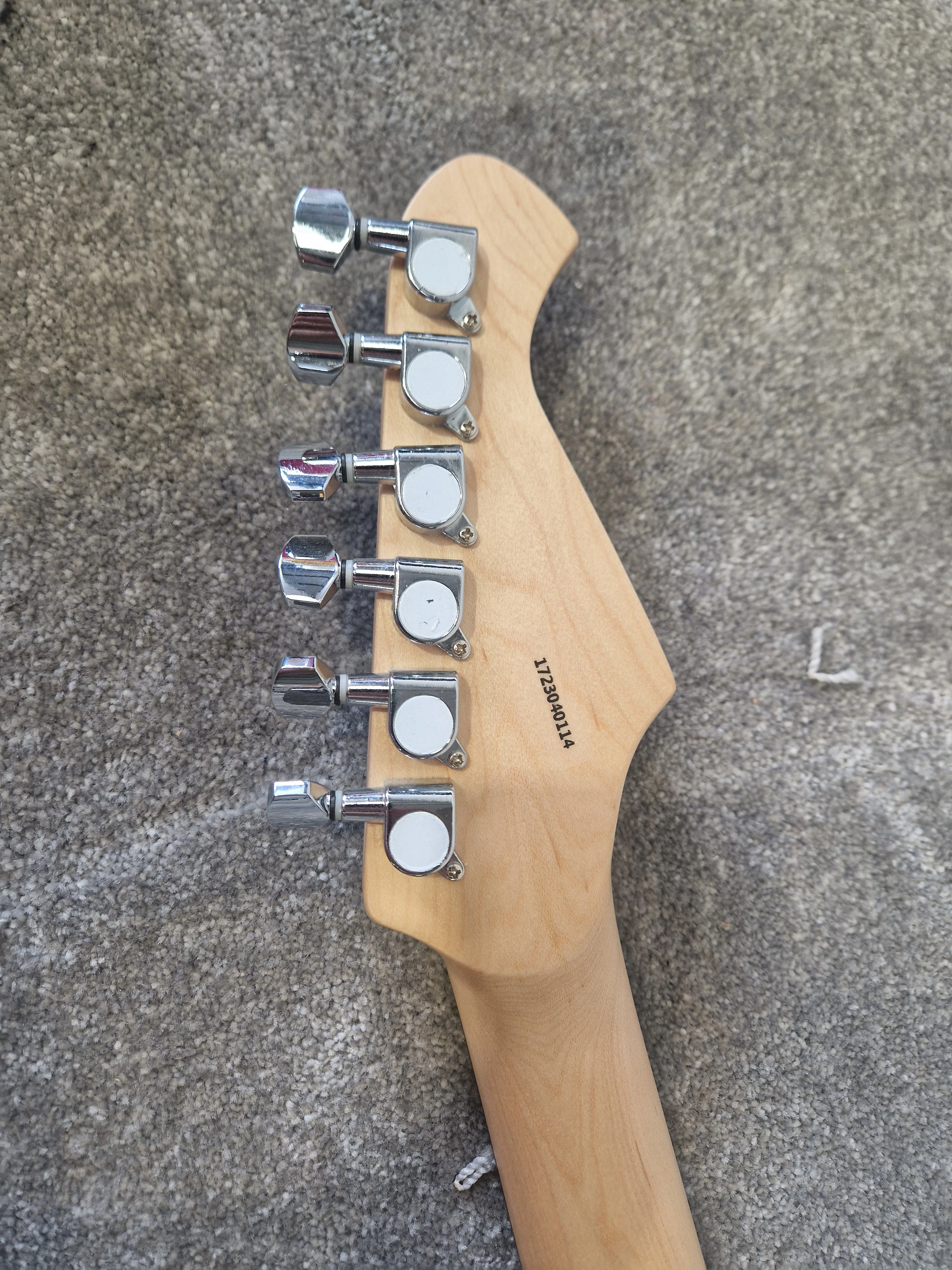 Aria Pro II STG-003LH (Left Handed)  – SSS Pickup Layout - Excellent - Image 11