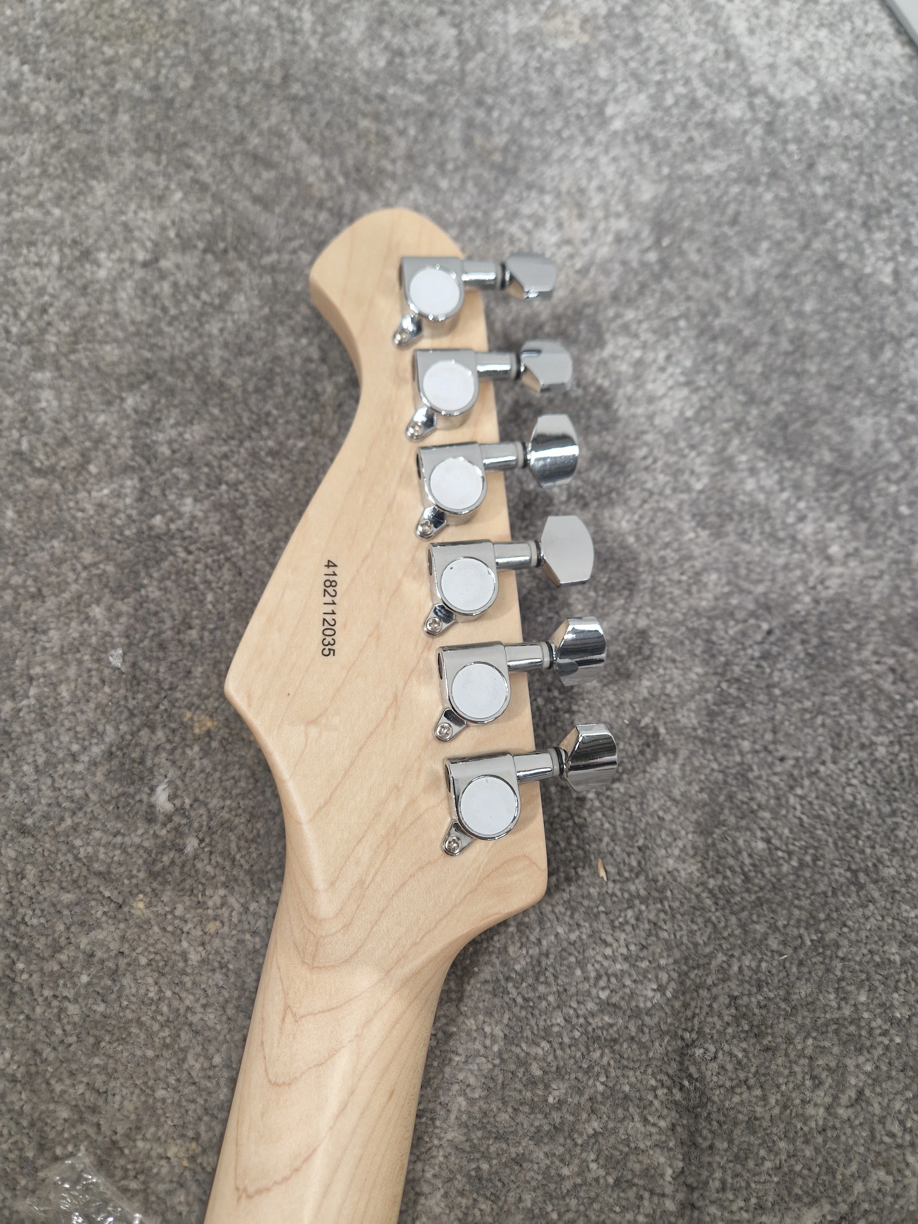 Aria Pro II STG-004 Electric Guitar – SSH Pickup Layout & Maple Neck – Mint - Image 7