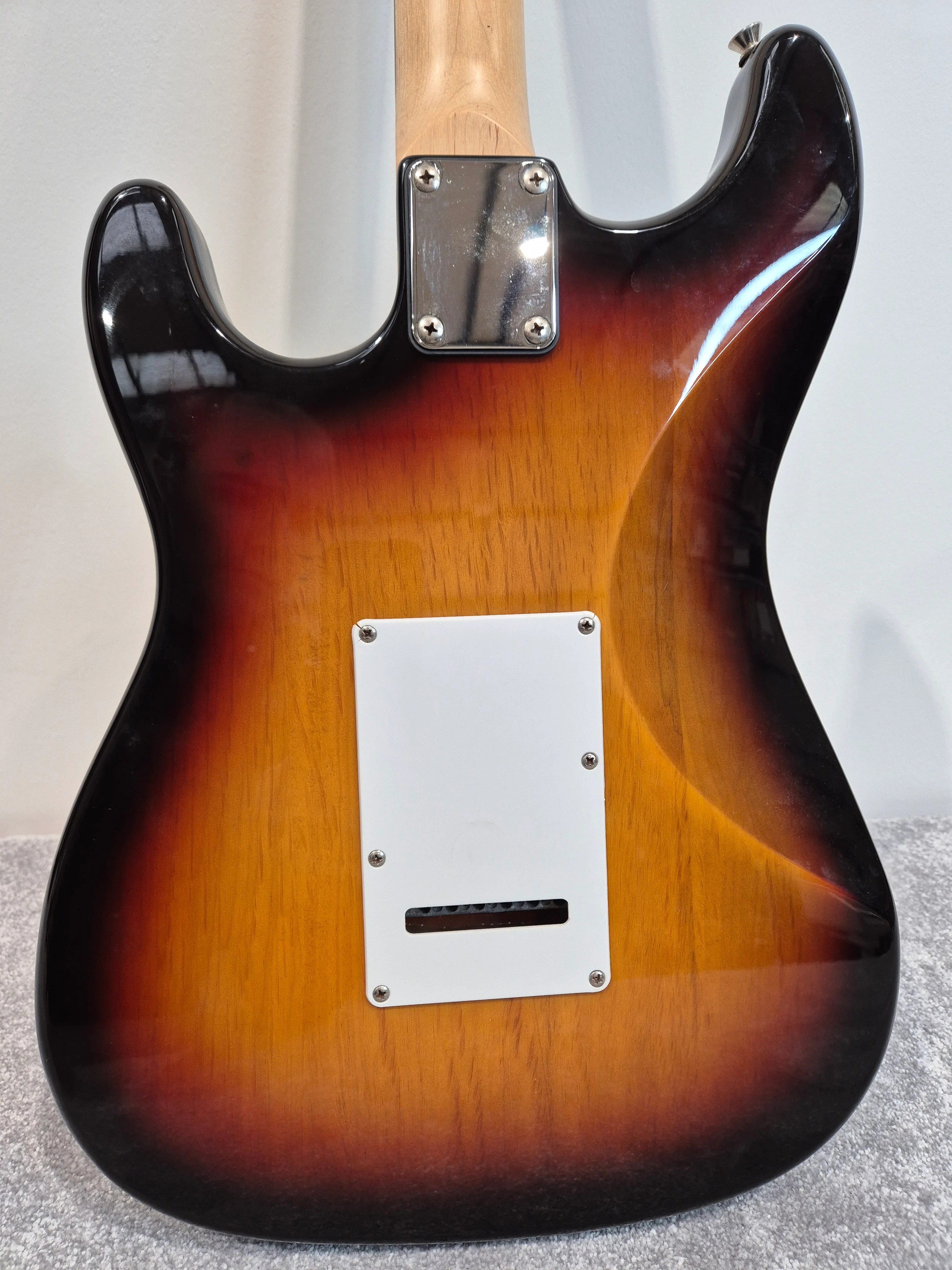 Aria STG Series - Strat Style Electric Guitar - Custom Pickguard - Image 5