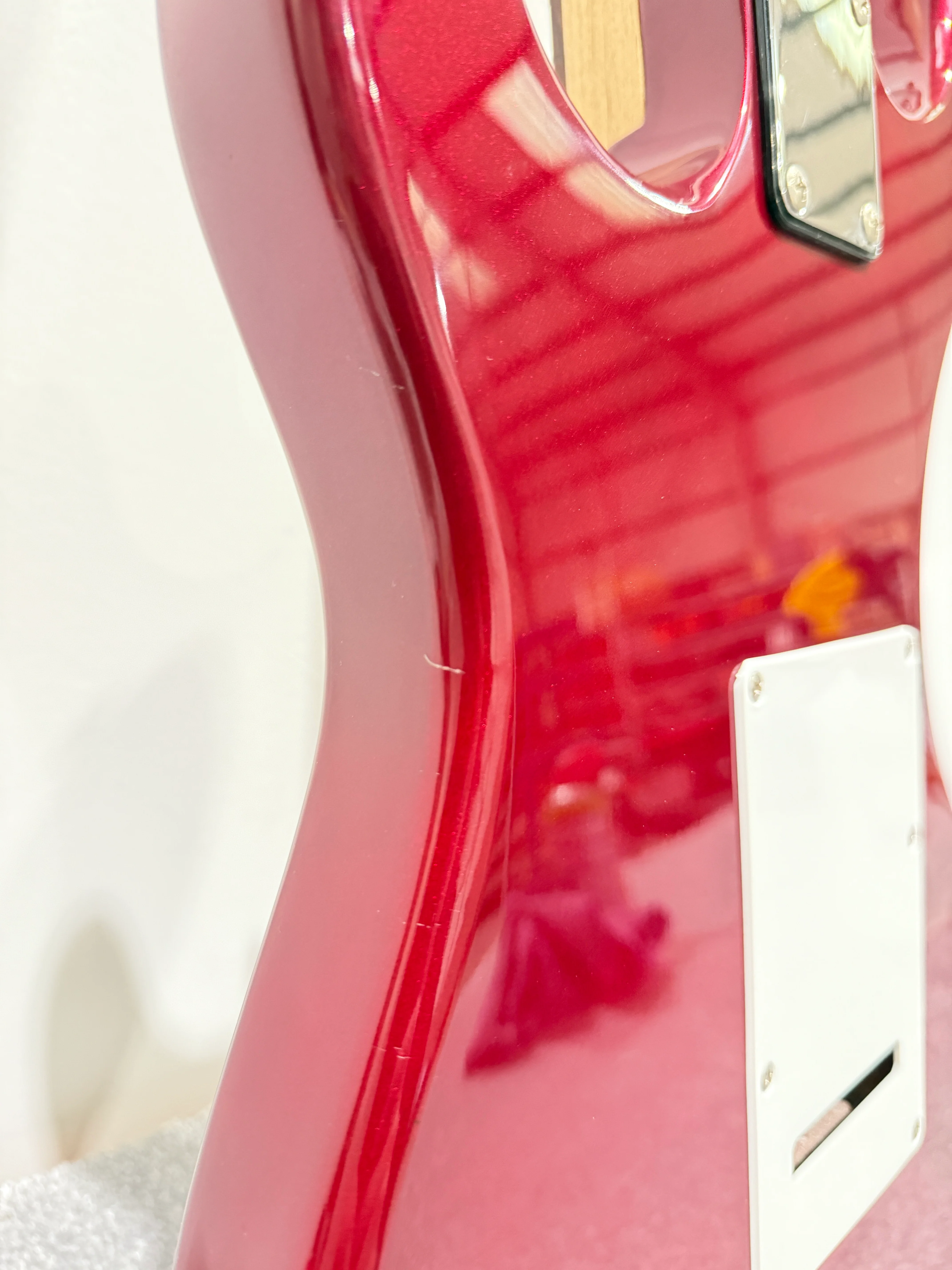 Aria STG Series Stratocaster Style - Red Electric Guitar - Image 14