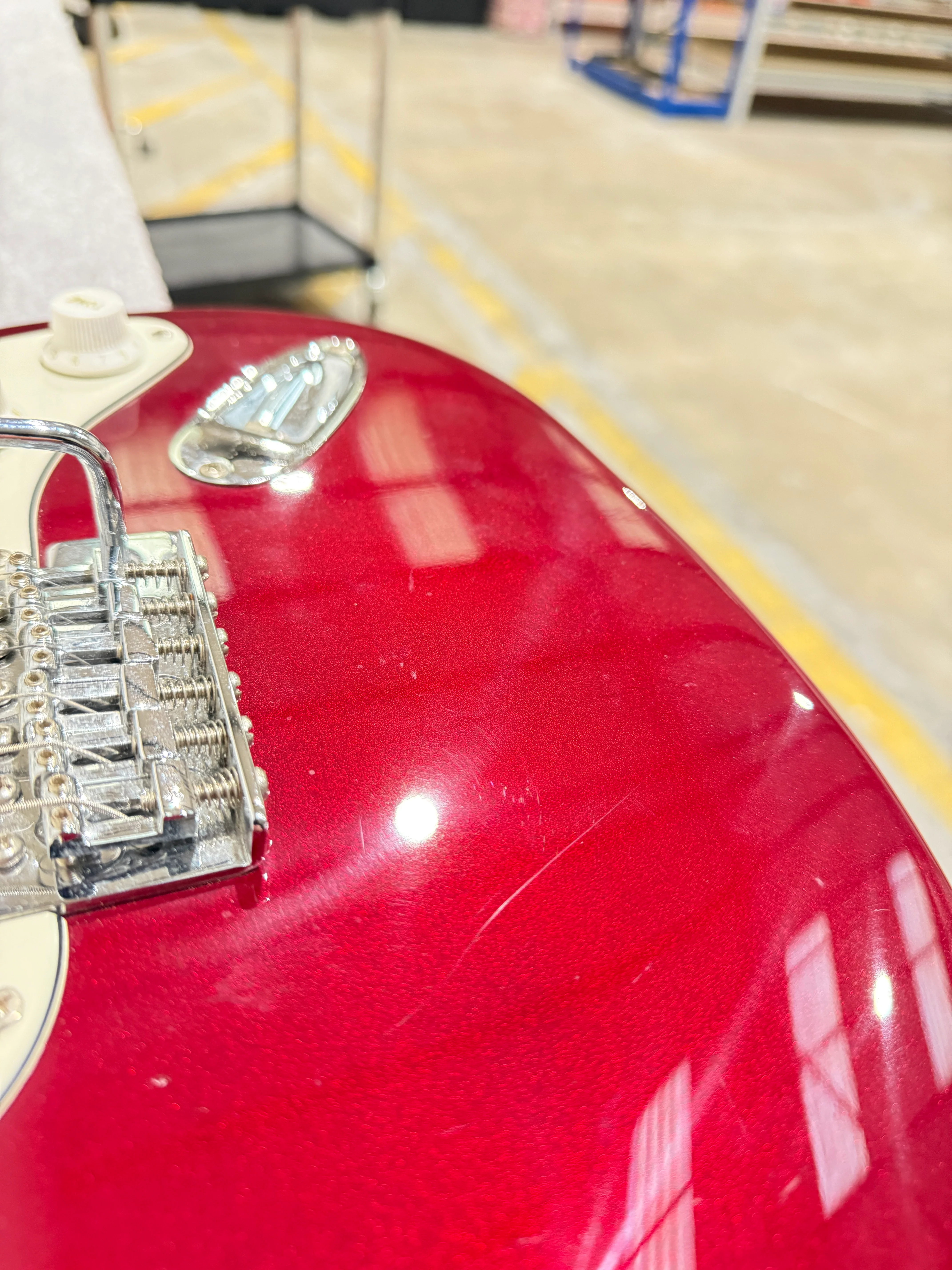 Aria STG Series Stratocaster Style - Red Electric Guitar - Image 15
