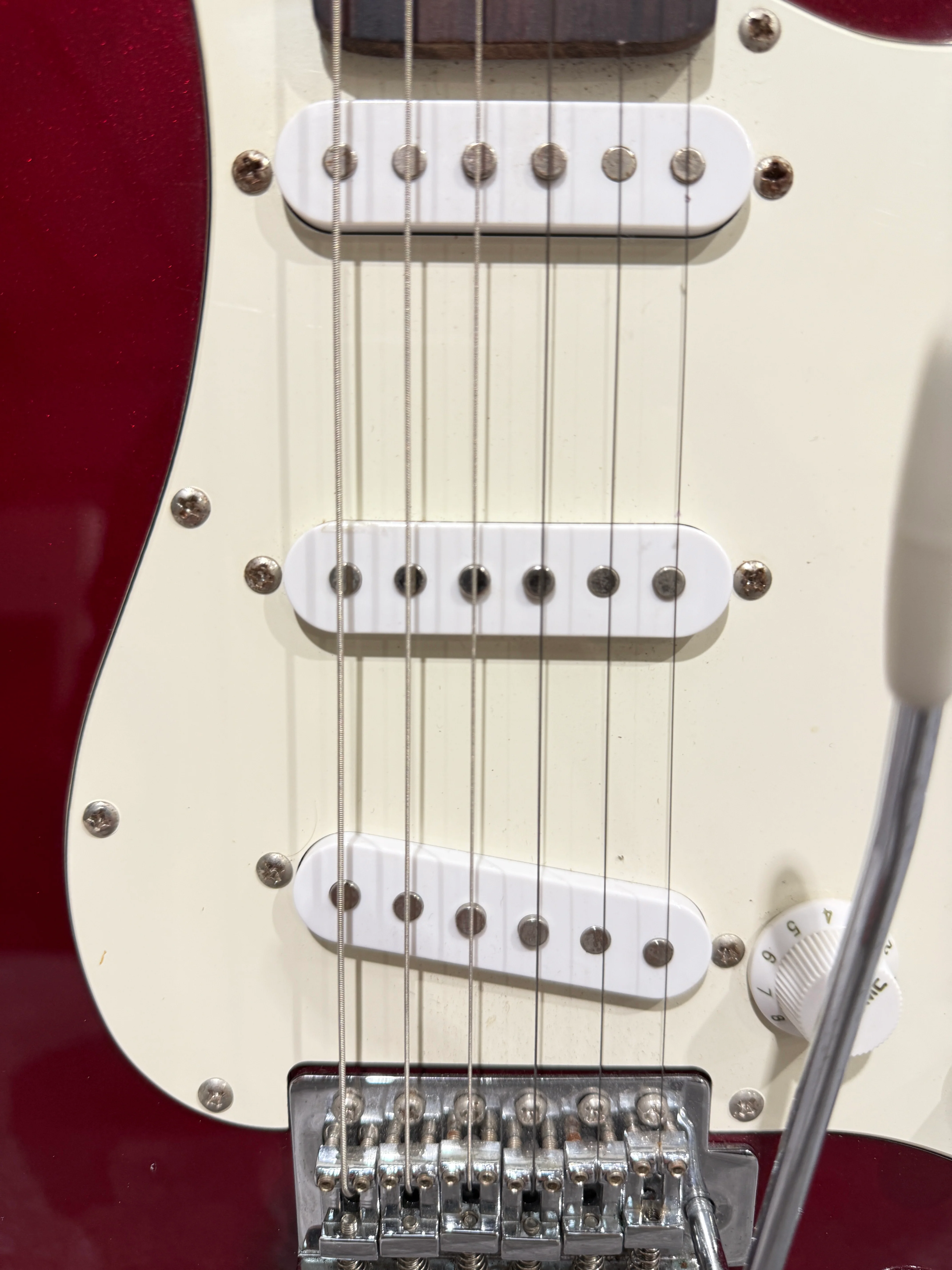 Aria STG Series Stratocaster Style - Red Electric Guitar - Image 6