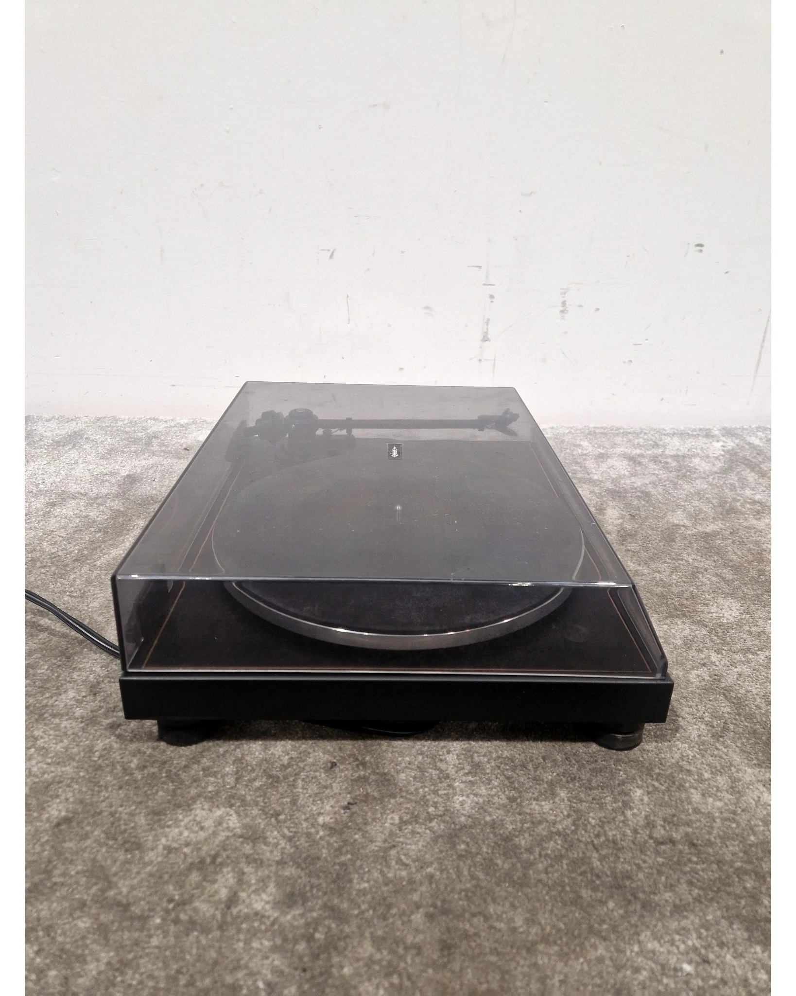 Ariston Q Deck Turntable - Black Turntable - Audiophile Quality - Very Good w/ Original Box & New Needle - Image 8