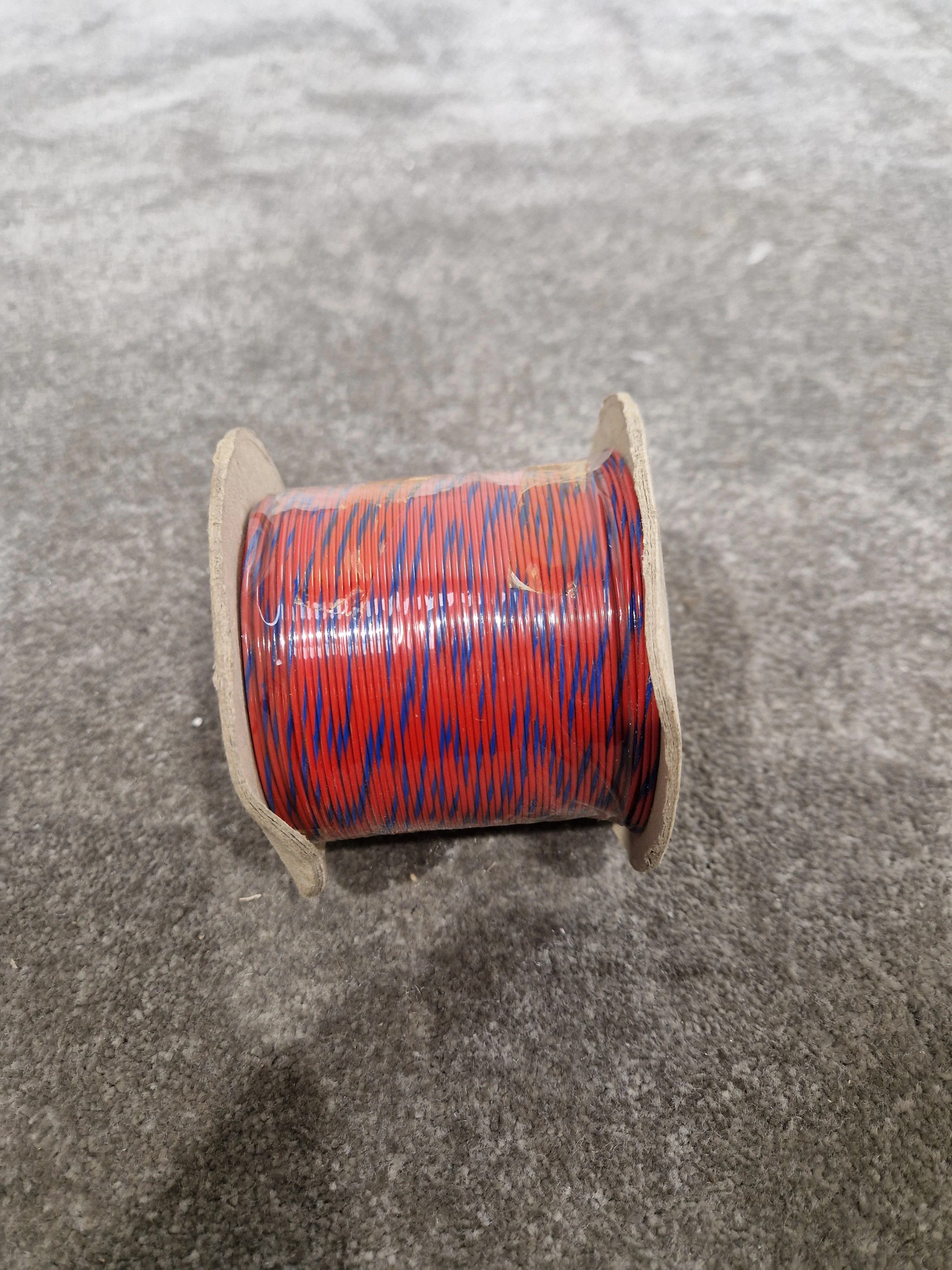 Arrow Electronics 16/0.2mm Equipment Wire Type 2 Red And Blue 100 Metres - Versatile Wiring Solution - Excellent - Image 4