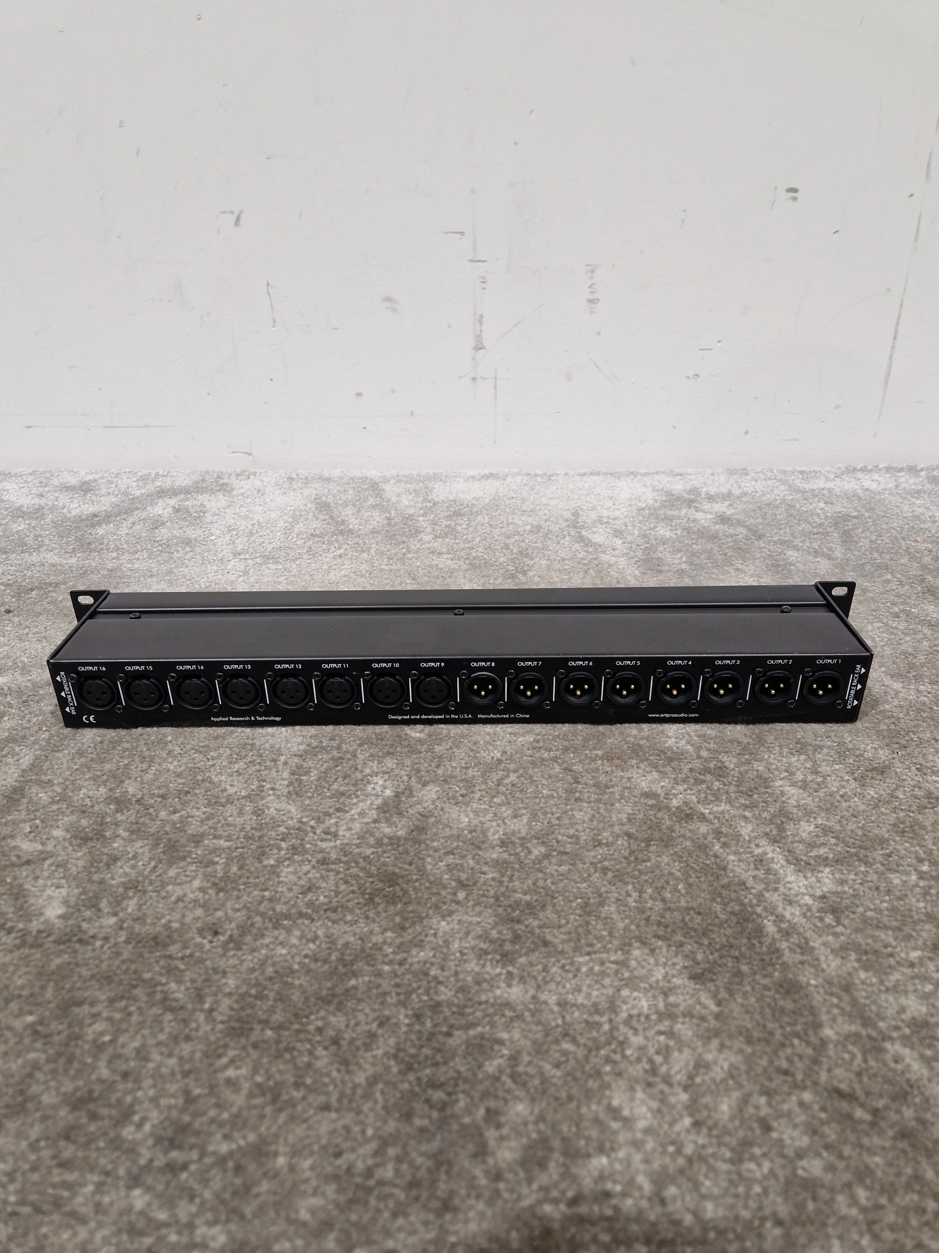 Art P16 XLR Balanced Patchbay Audio Interface - 16-Channel Connectivity - Excellent - Image 2