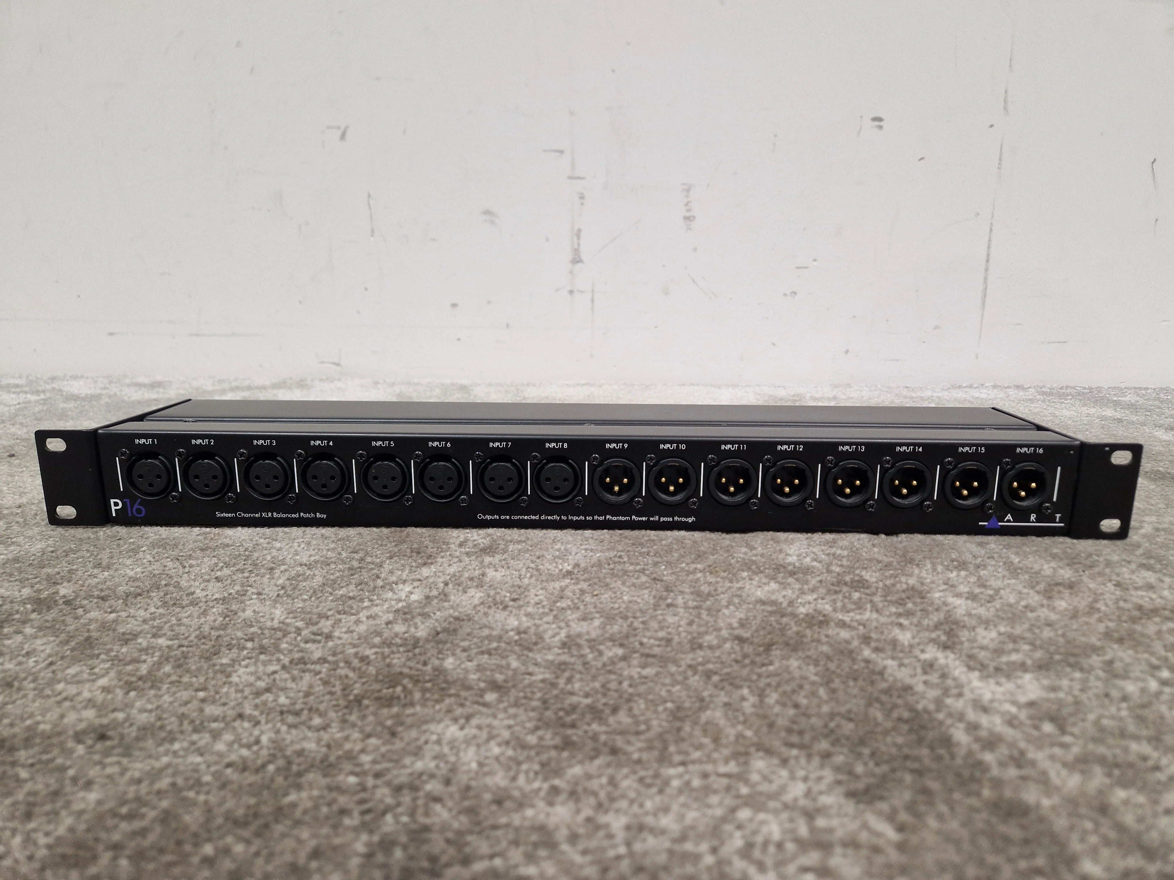 Art P16 XLR Balanced Patchbay Audio Interface - 16-Channel Connectivity - Excellent - Image 7