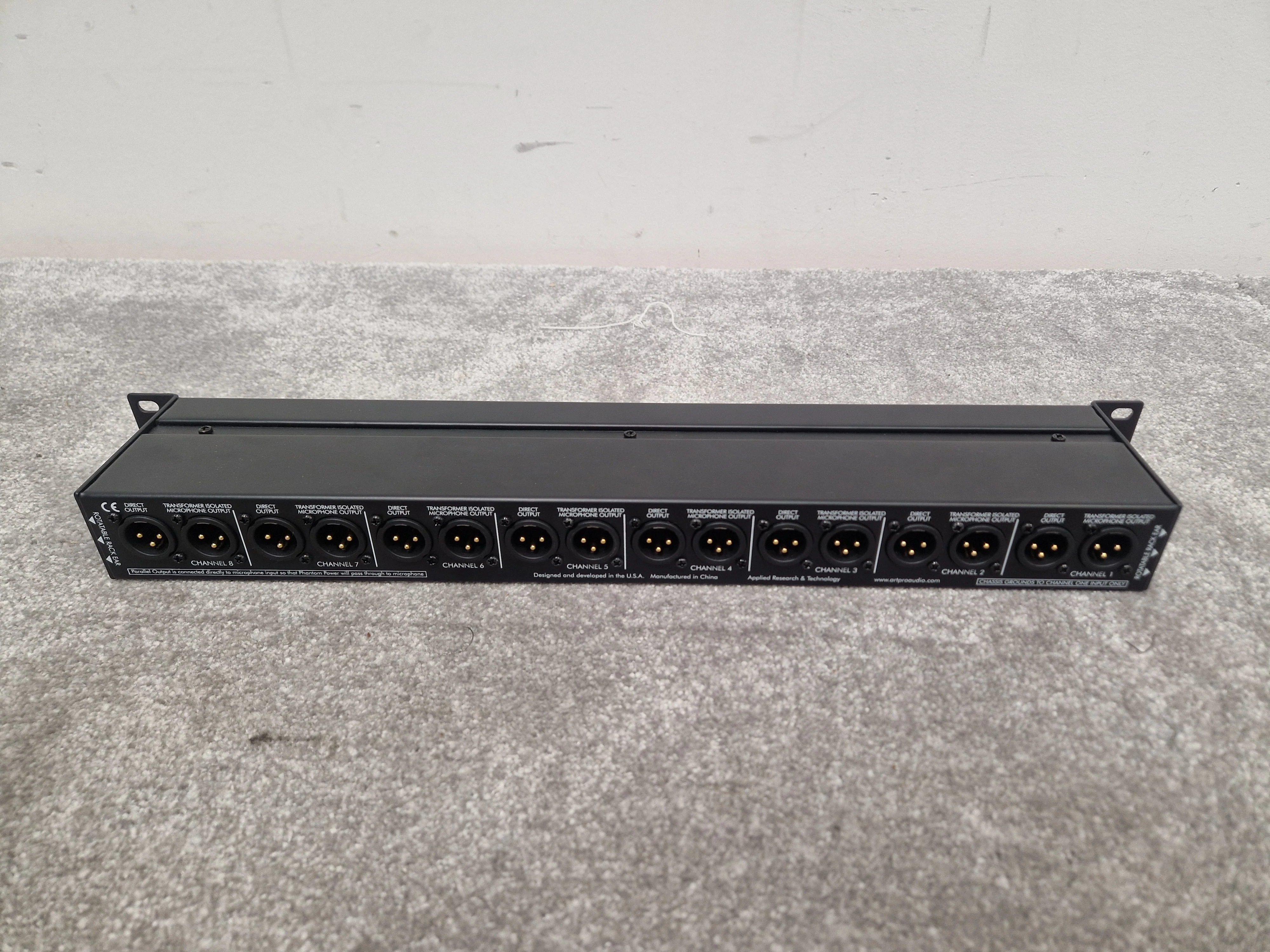 Art S8 Channel Balanced Mic Splitter - 8-Channel, Balanced Output - Excellent w/ Original Box - Image 2