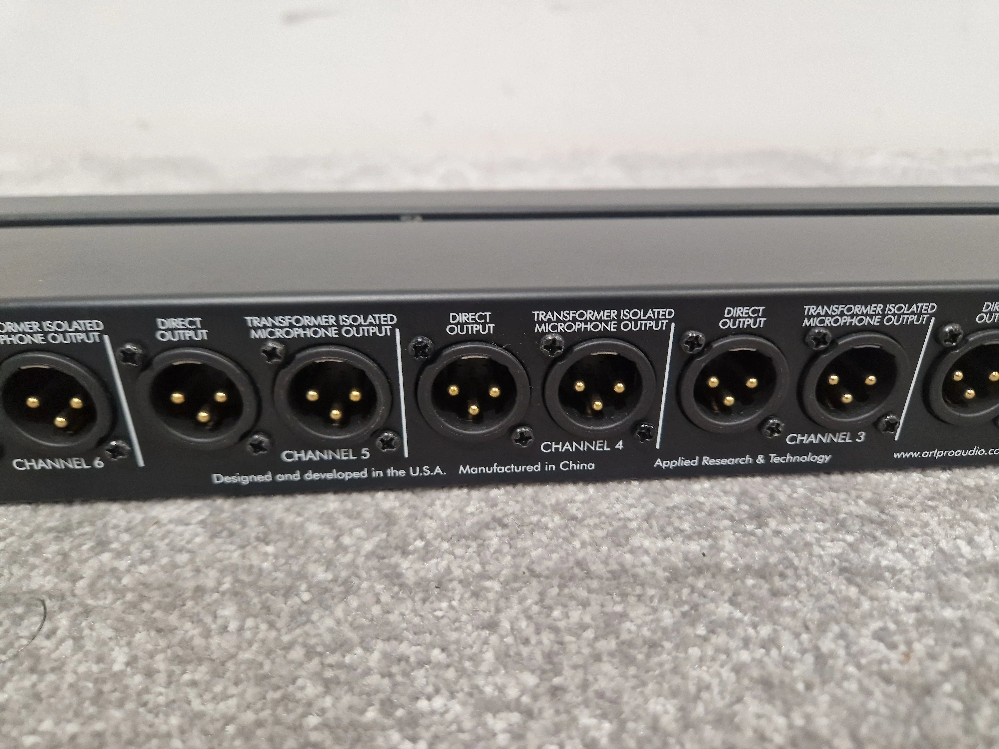 Art S8 Channel Balanced Mic Splitter - 8-Channel, Balanced Output - Excellent w/ Original Box - Image 4