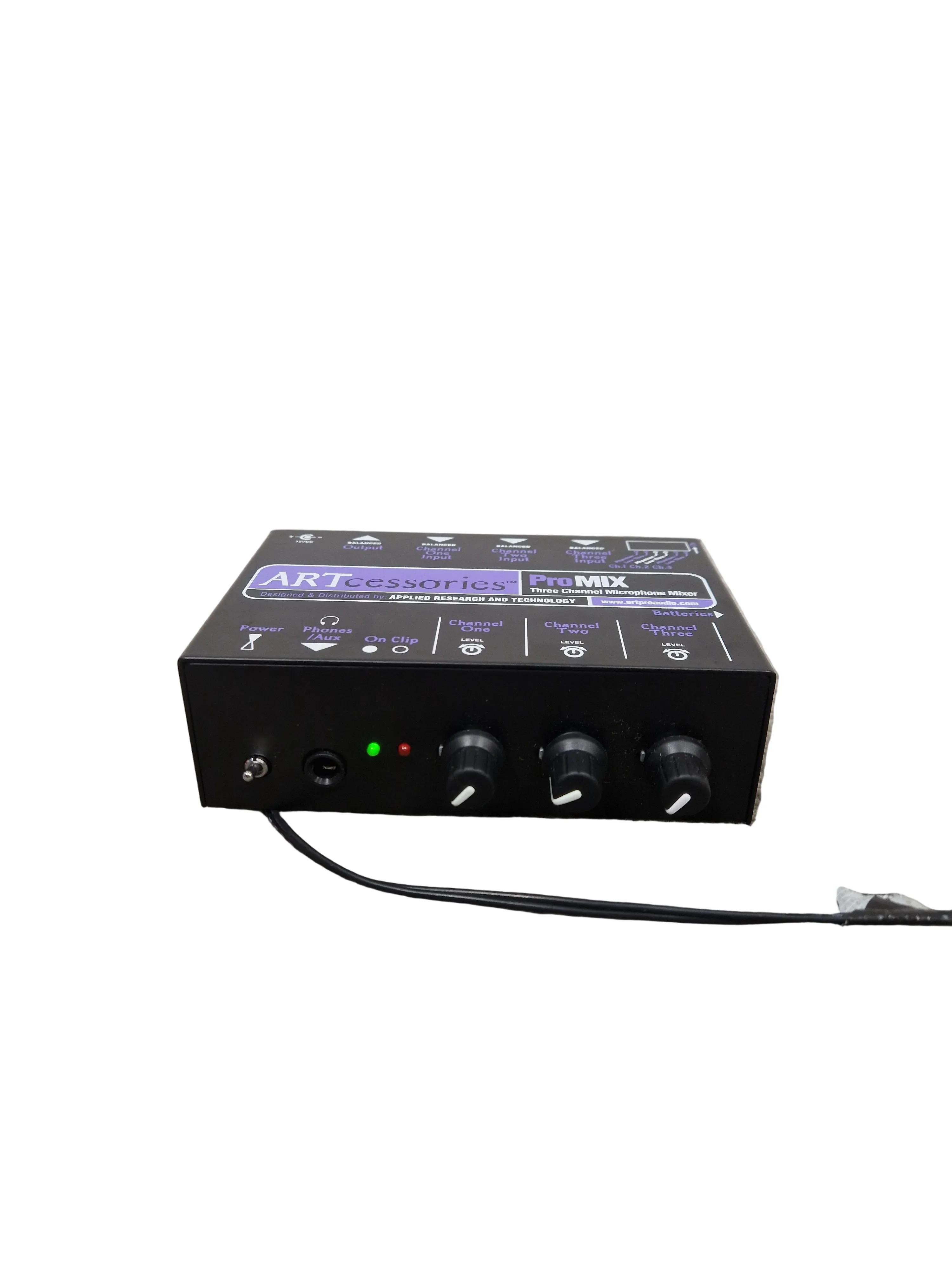ARTcessories ProMIX - 3-Channel Microphone Mixer - Black - Excellent