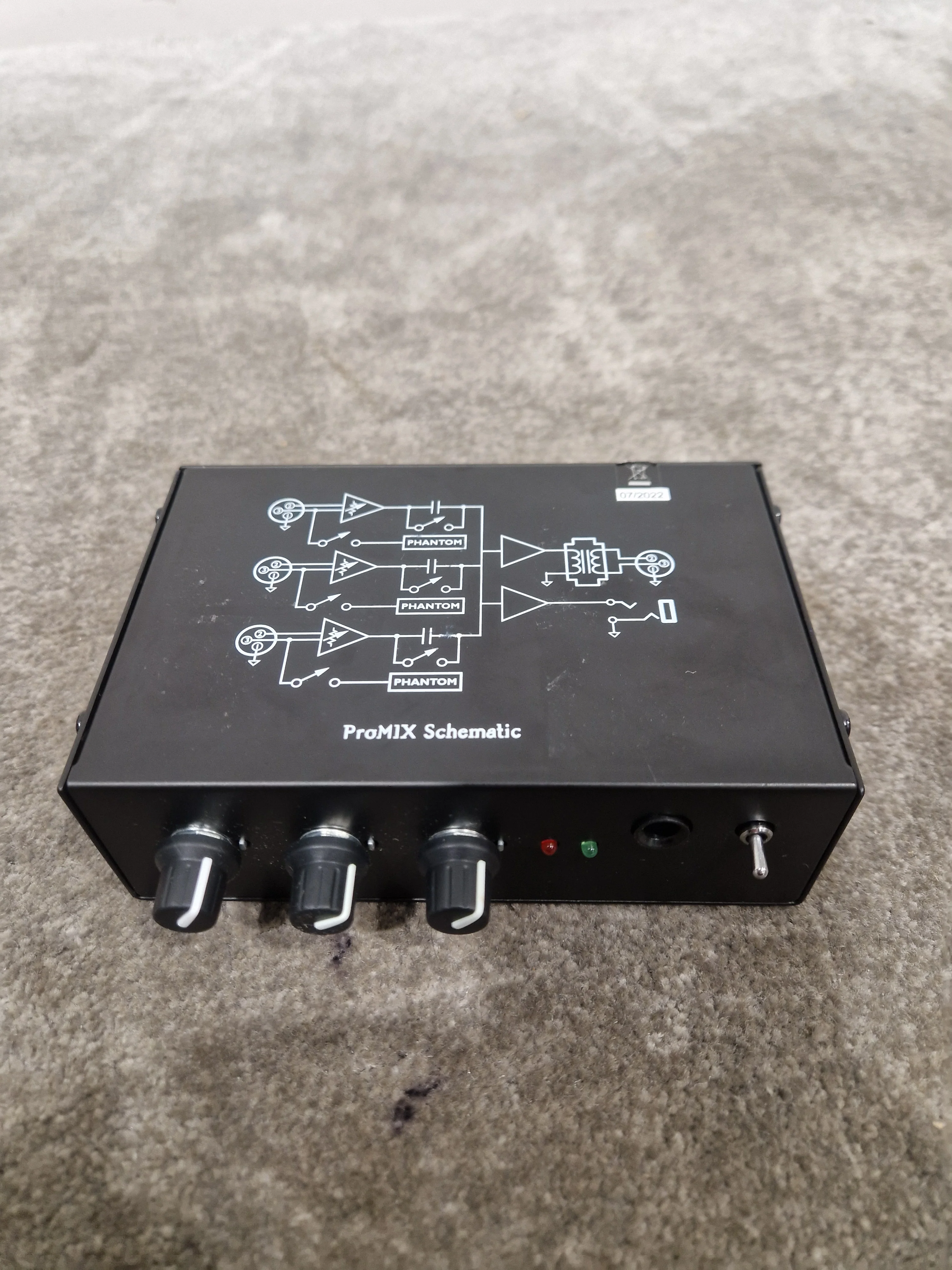 ARTcessories ProMIX - 3-Channel Microphone Mixer - Black - Excellent - Image 12