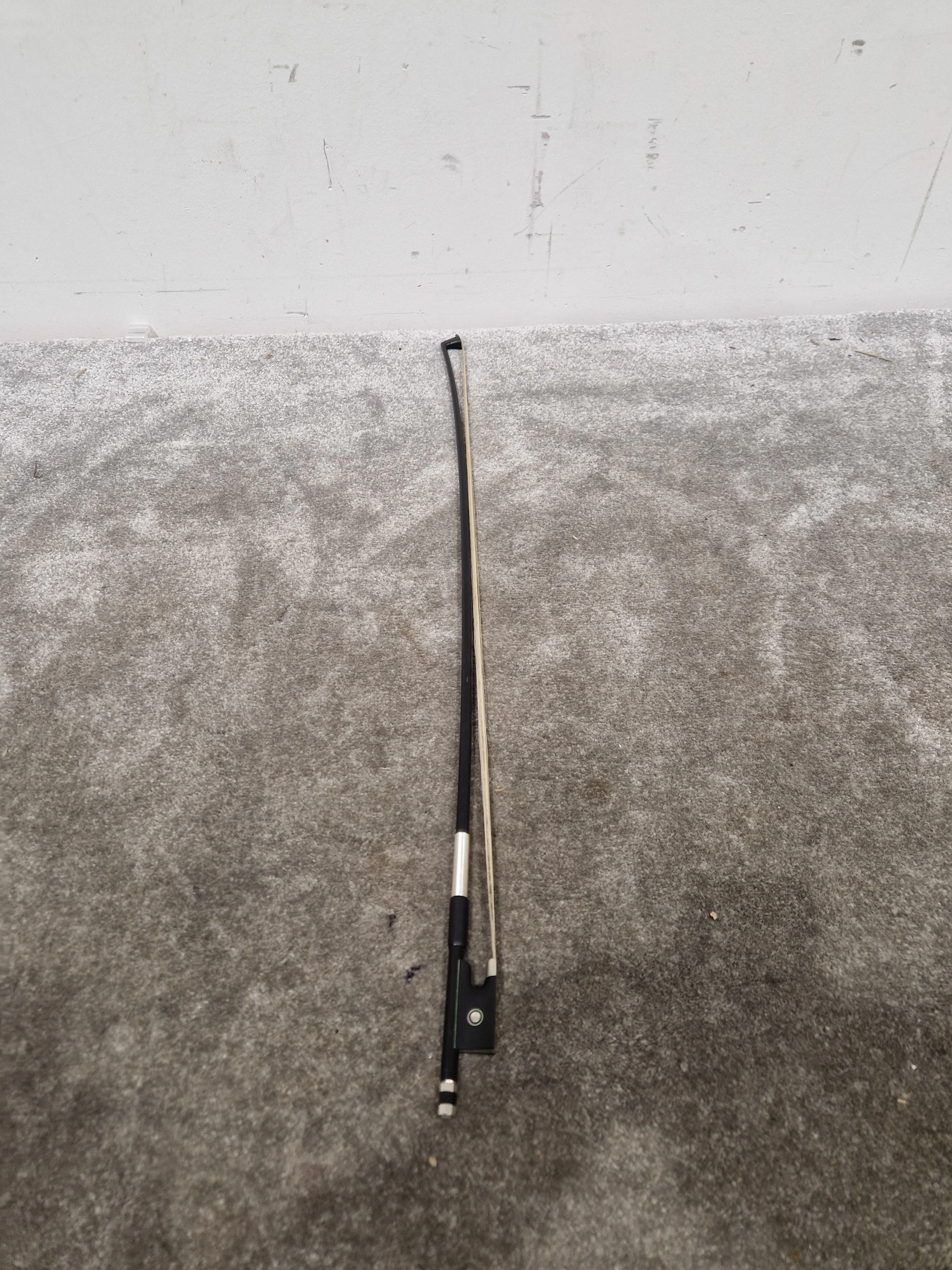Artino BF-11 Violin Bow 4/4 Size Carbon Finish - Carbon Fiber - Excellent - Image 13