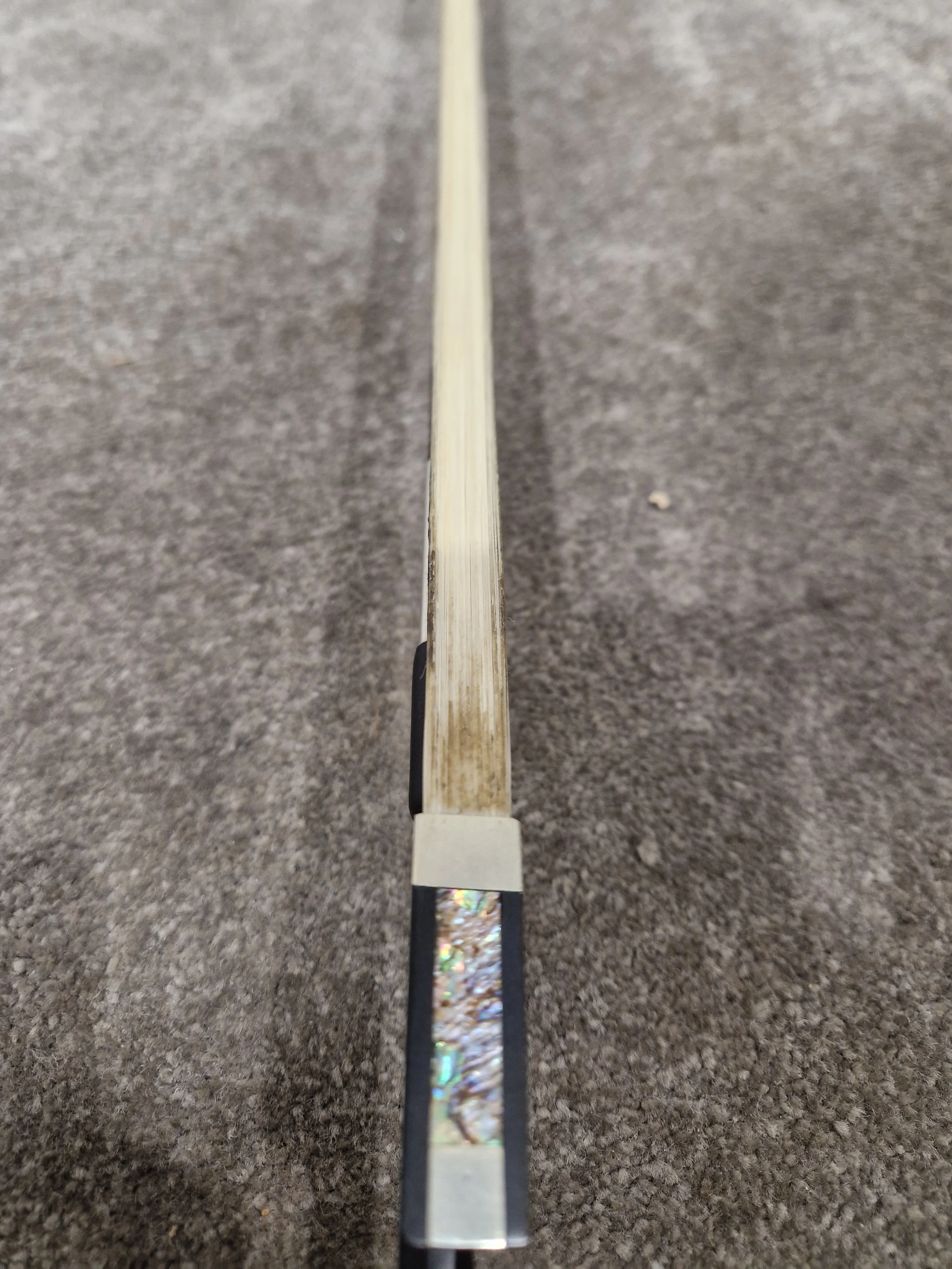 Artino BF-11 Violin Bow 4/4 Size Carbon Finish - Carbon Fiber - Excellent - Image 15