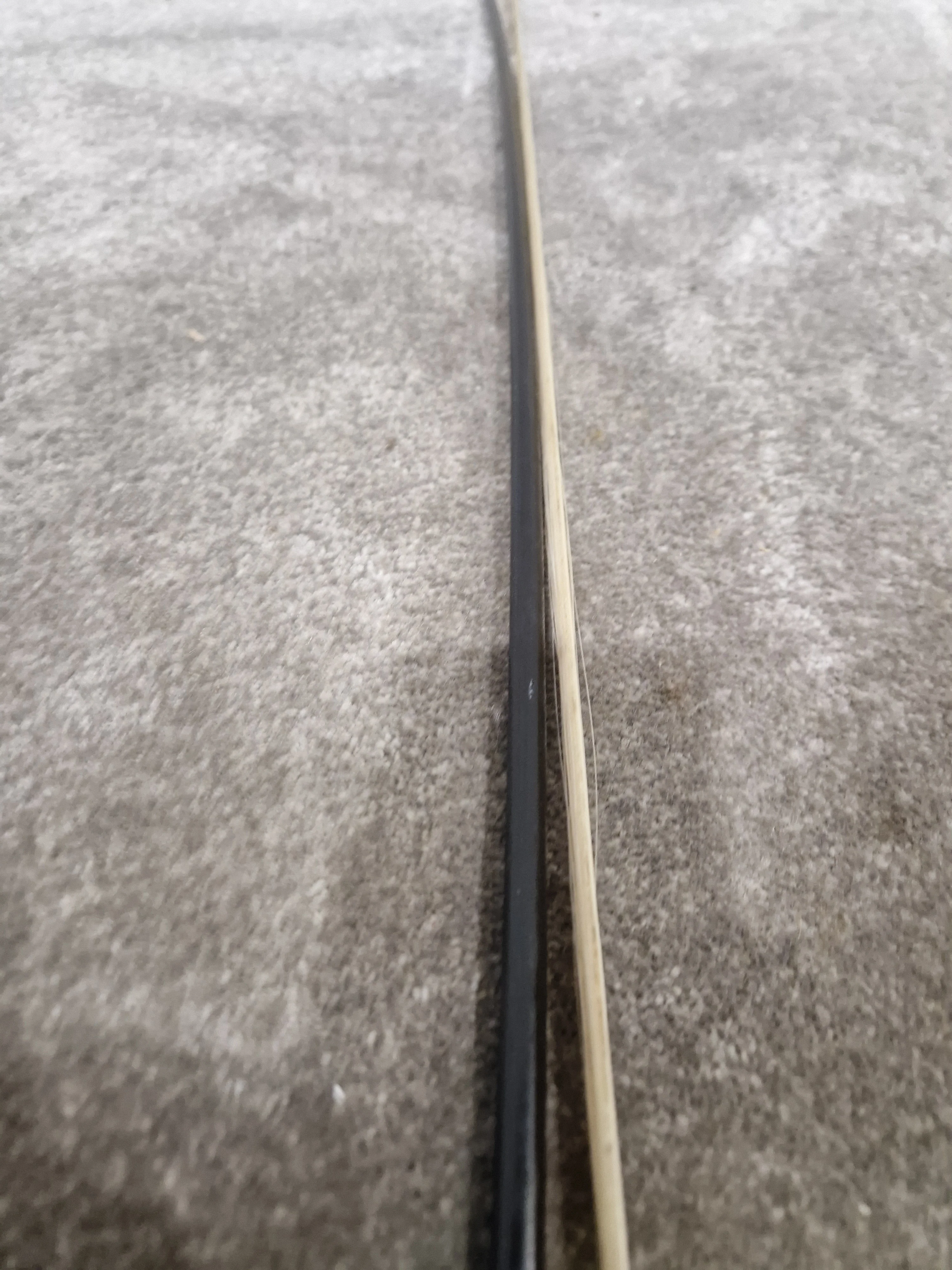 Artino BF-11 Violin Bow 4/4 Size Carbon Finish - Carbon Fiber - Excellent - Image 8