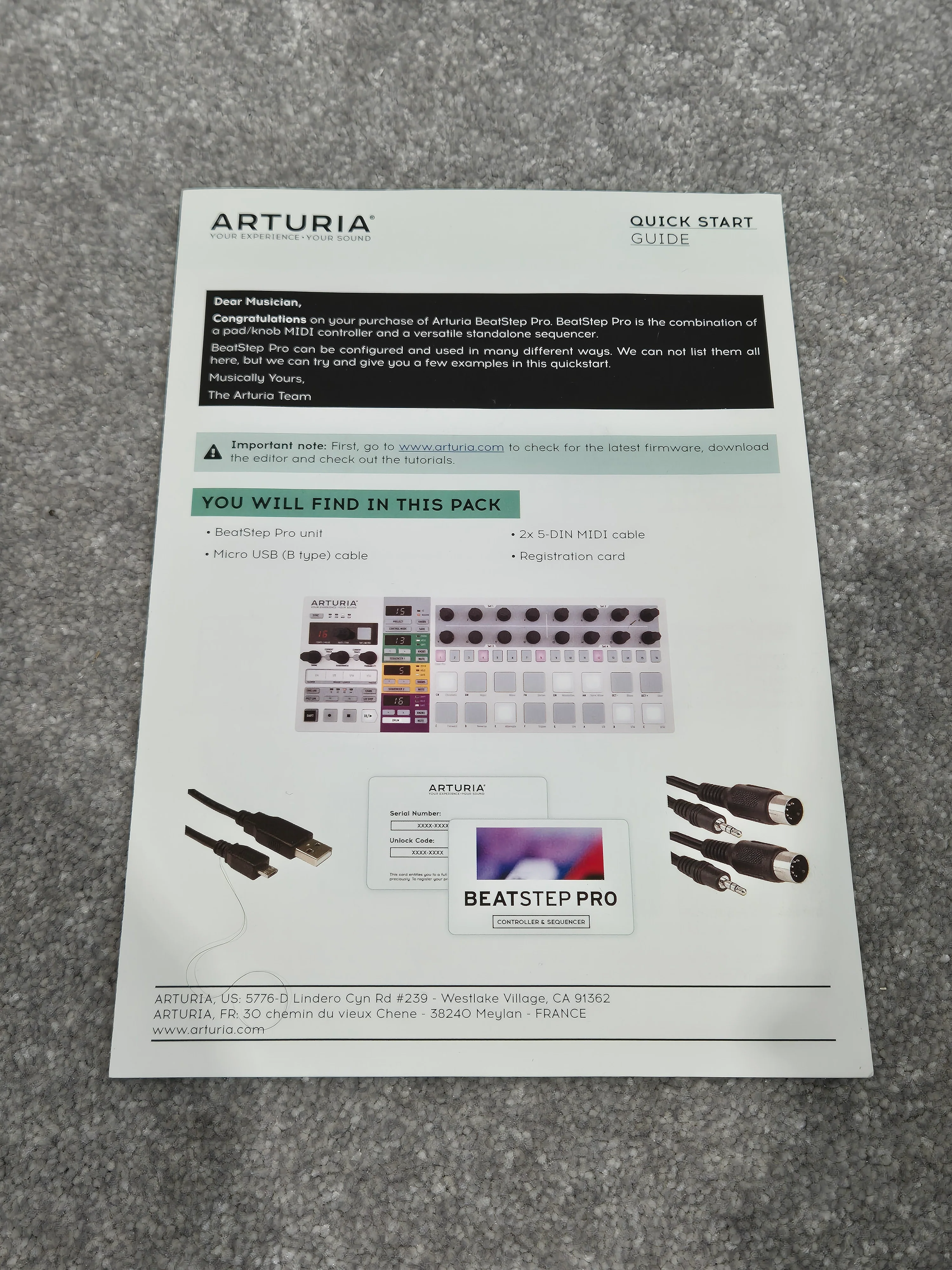 Arturia BeatStep Pro - Versatile Controller and Performance Sequencer w/ Original Box - Image 10