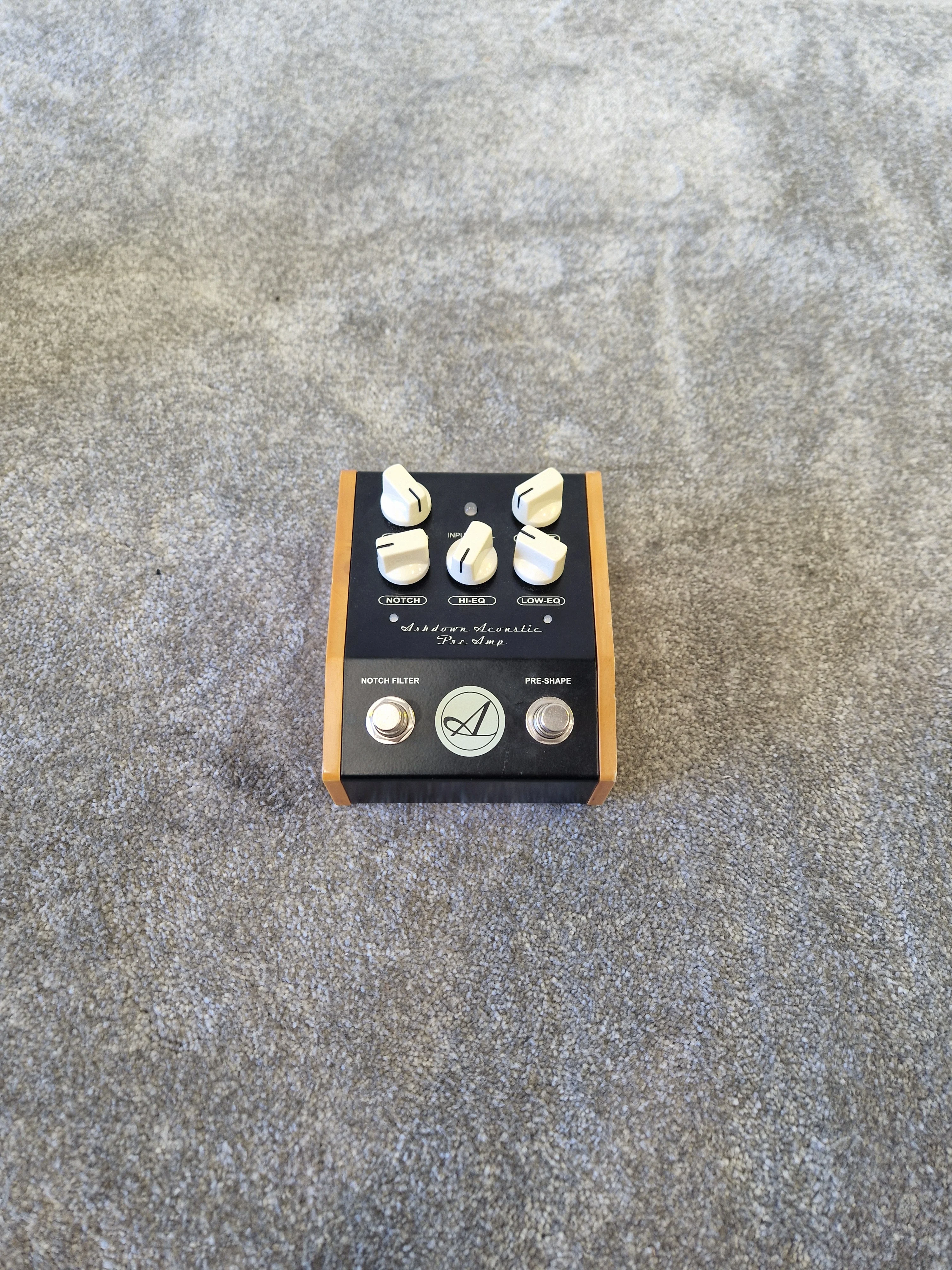 Ashdown Acoustic Preamp Pedal – Notch Filter, Pre-Shape, Balanced DI Out – Very Good w/ Original Box - Image 6
