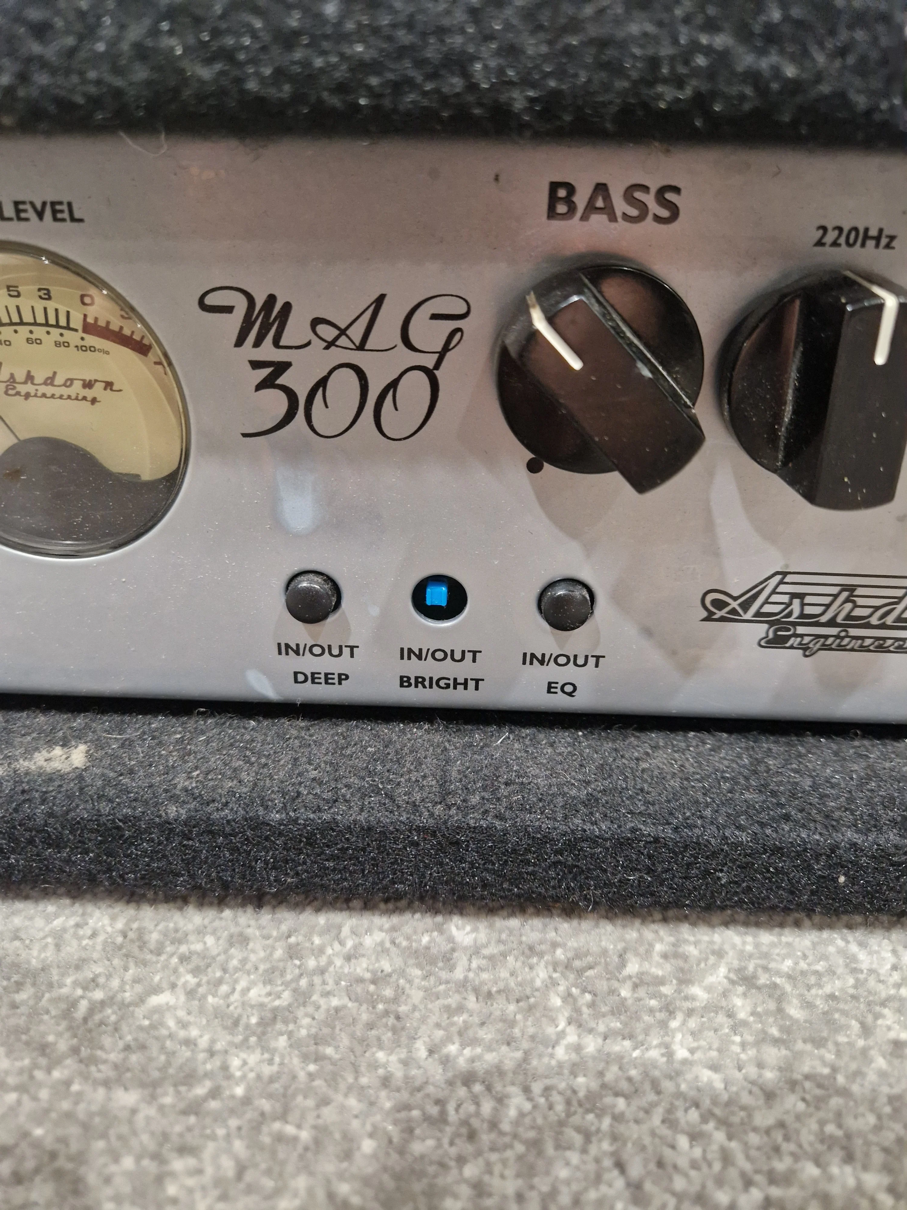 Ashdown Mag 300 AMP - 300W Bass Amplifier Head -  Good w/ Power Supply - Image 12